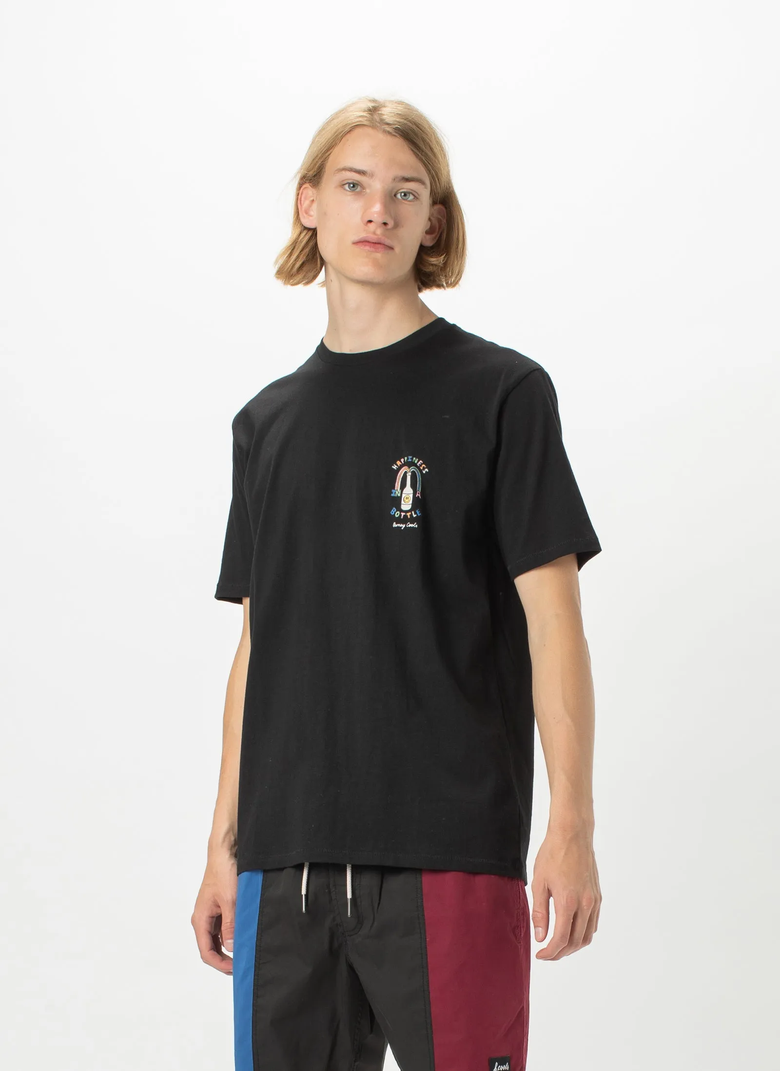 Happiness Tee Black sold by Barney Cools product image thumbnail 5
