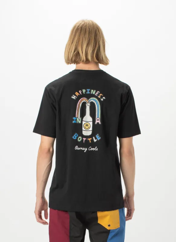 Happiness Tee Black sold by Barney Cools