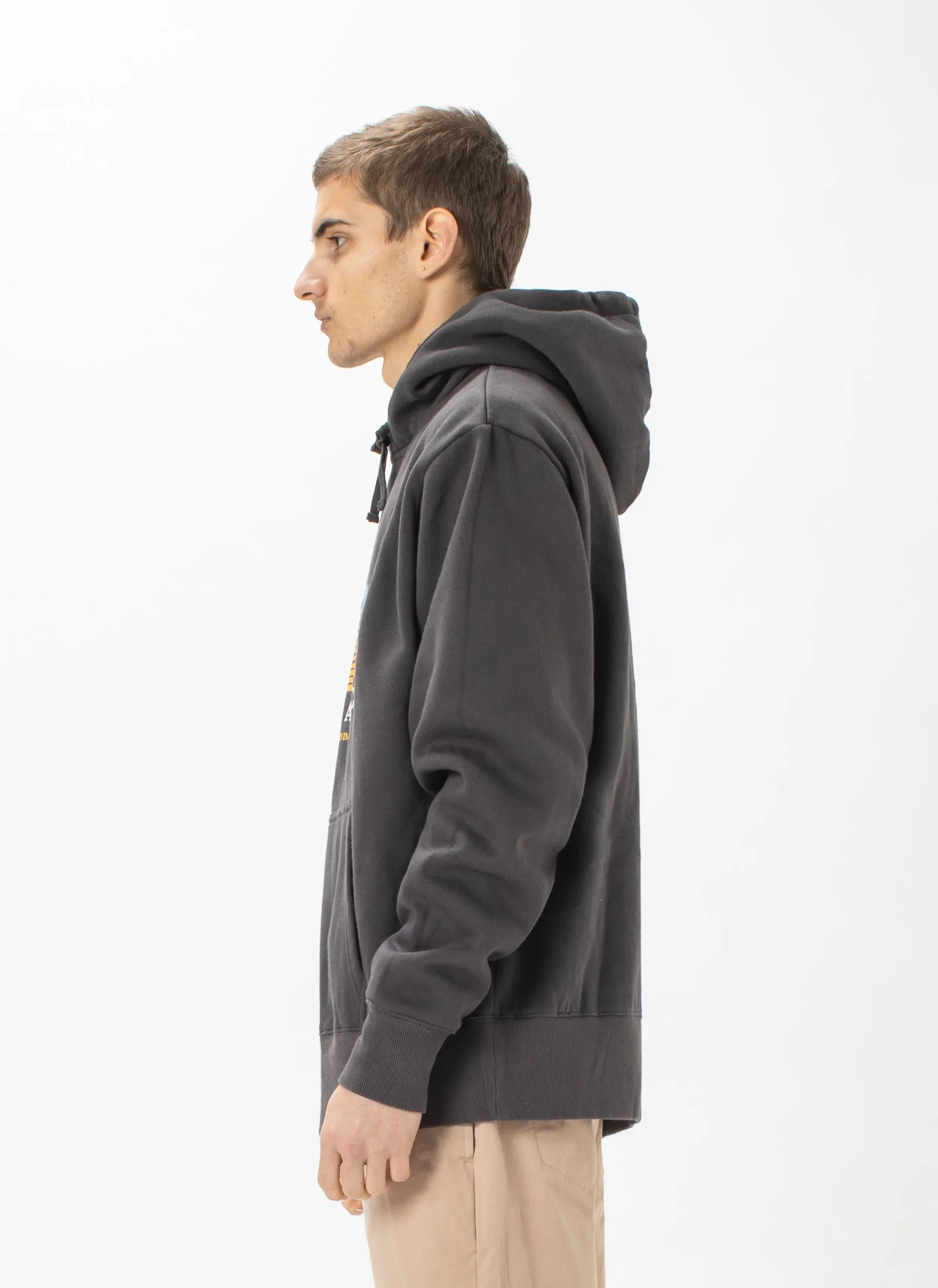 Life's A Beach Hood Sweatshirt Pigment Black sold by Barney Cools product image thumbnail 4