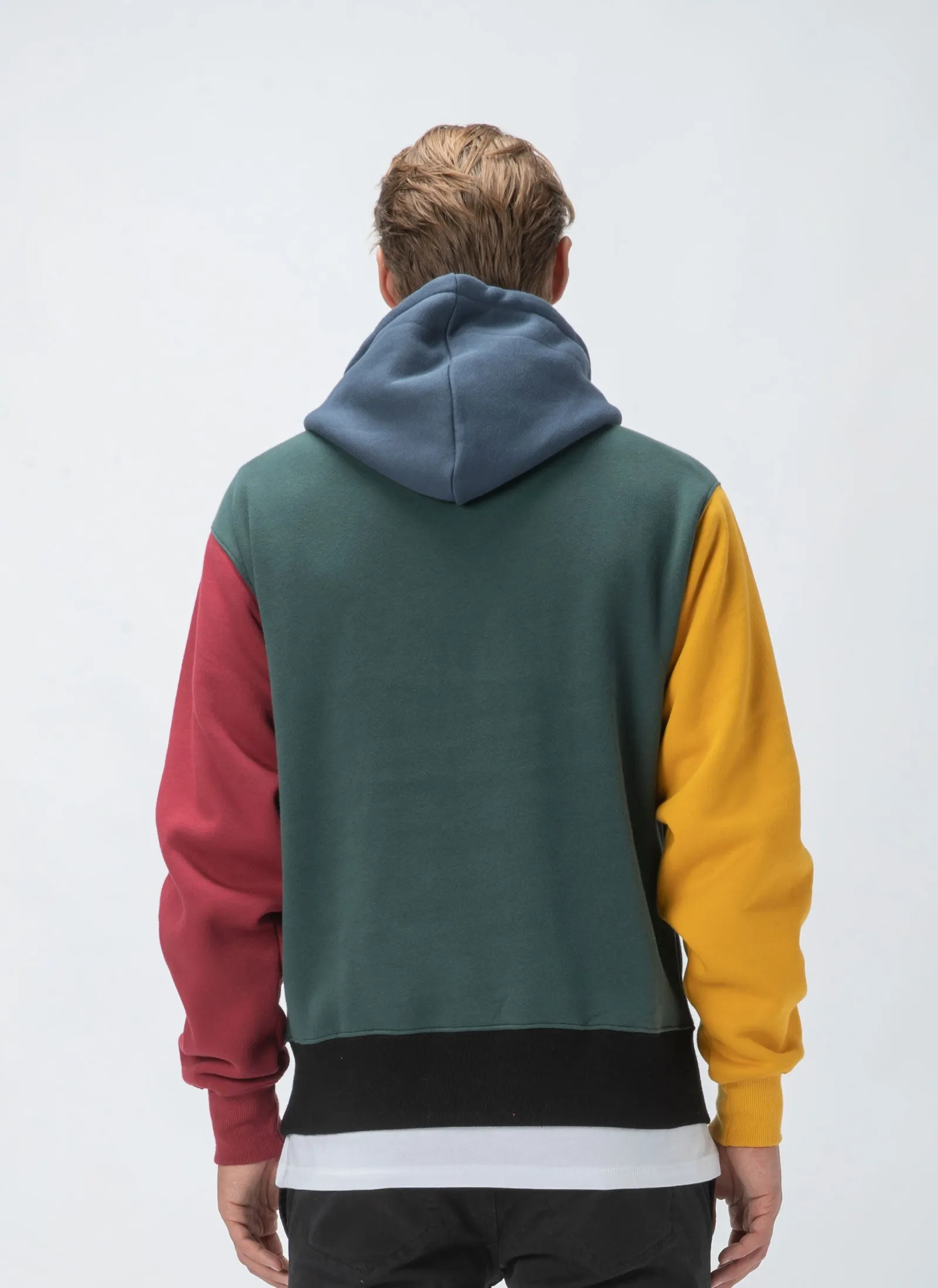 B.Cools Heritage Hood Sweatshirt Colour Block sold by Barney Cools product image thumbnail 4