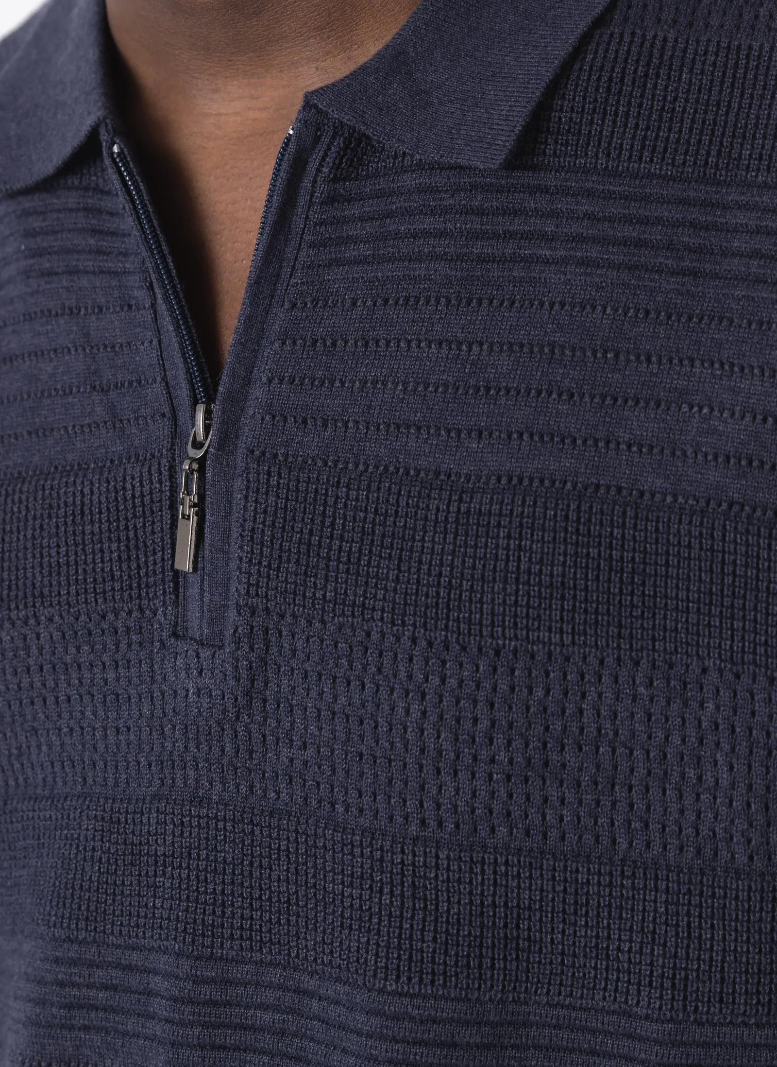 Golf Zip Polo Slate sold by Barney Cools product image thumbnail 3