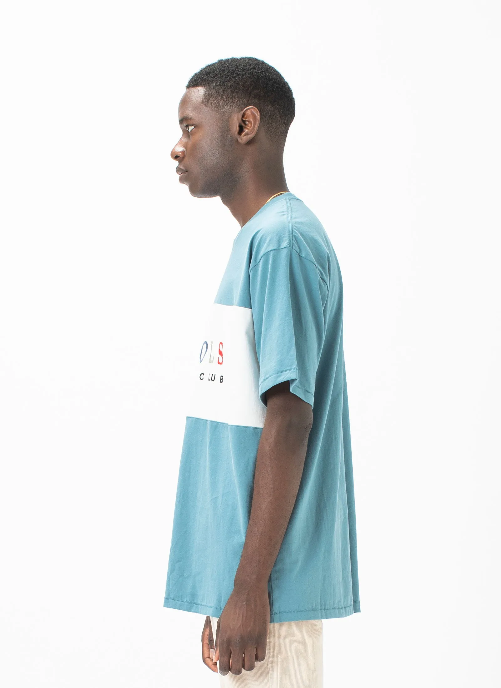 Leisure Club Homie Tee Teal sold by Barney Cools product image thumbnail 3