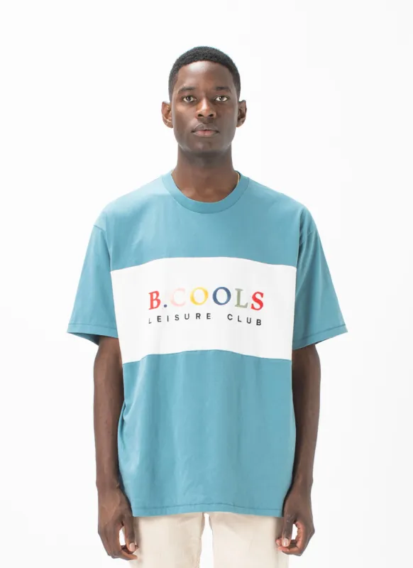 Leisure Club Homie Tee Teal sold by Barney Cools