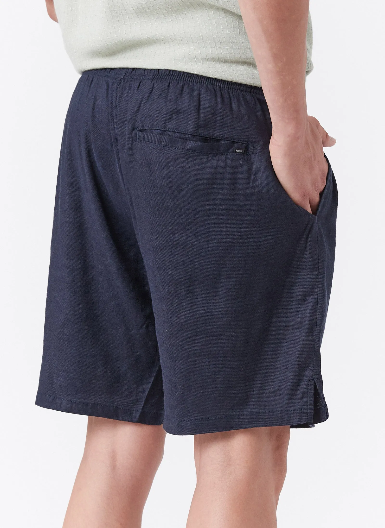 Poolside 2.0 Linen Short Midnight sold by Barney Cools product image thumbnail 4