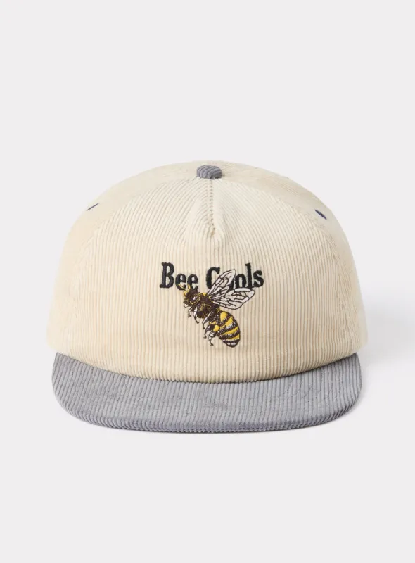Bee Cools Cap White/Black made by Barney Cools