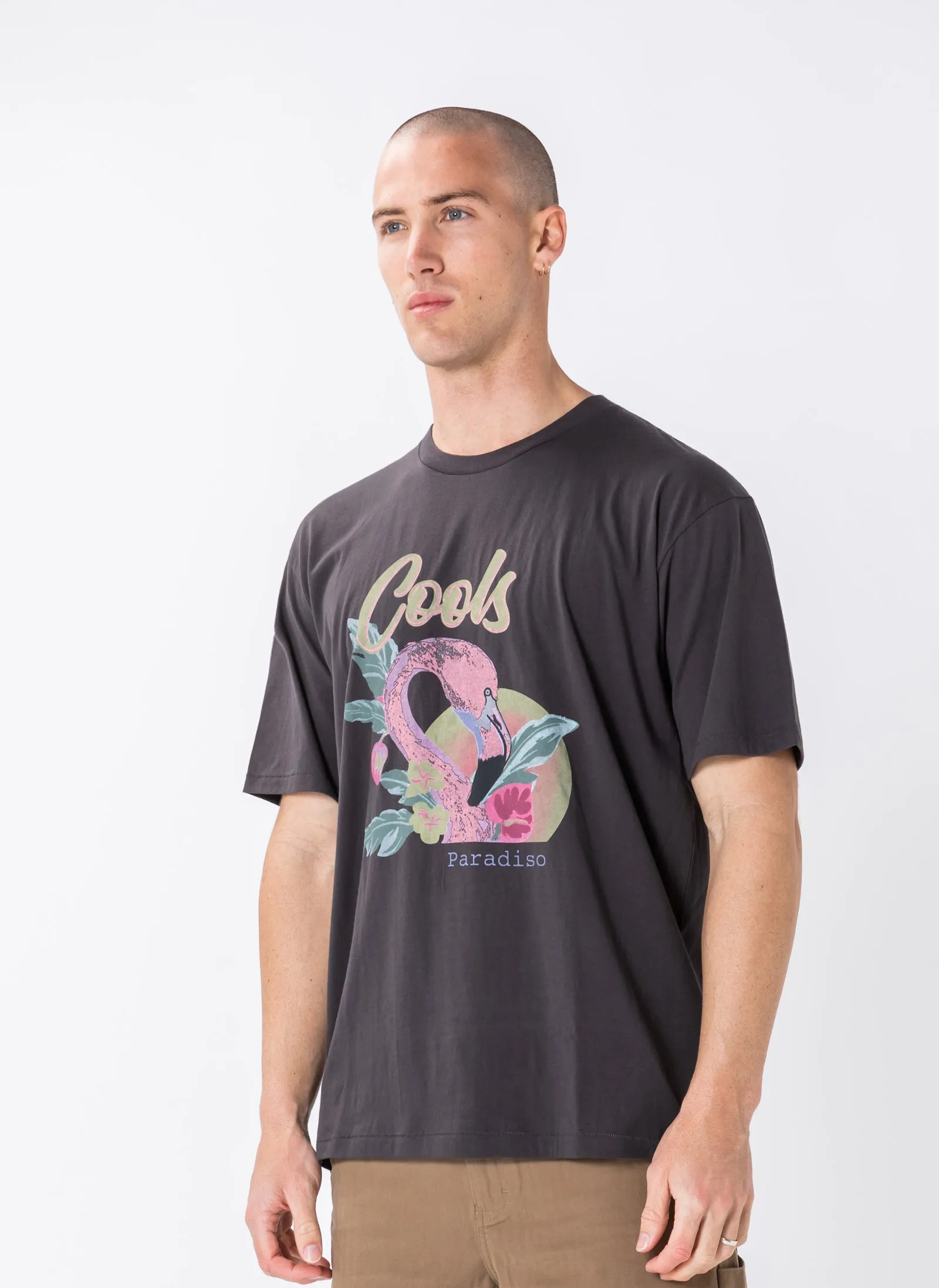Paradiso Homie Tee Acid Black sold by Barney Cools product image thumbnail 4