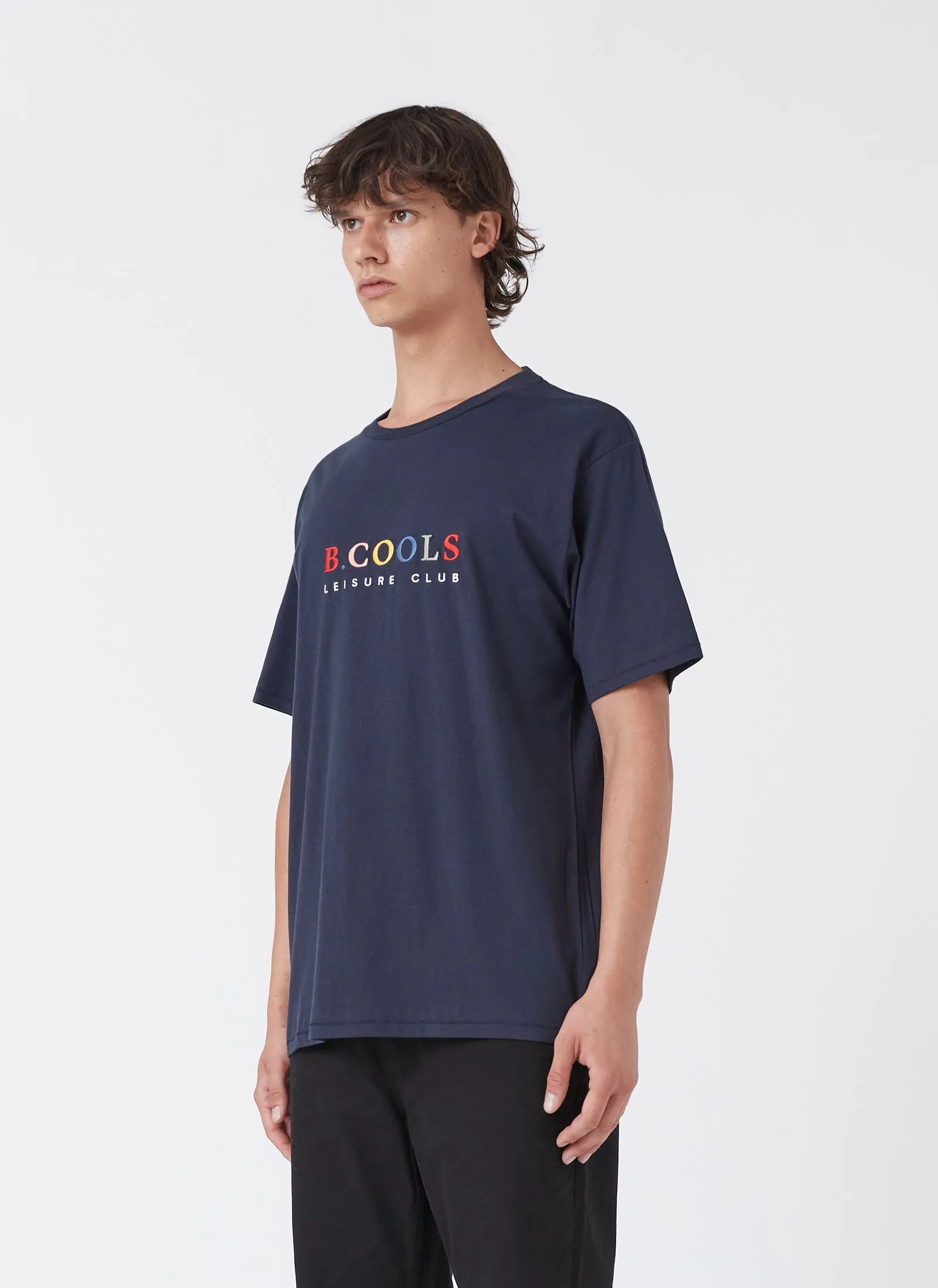 Leisure Club Tee Slate sold by Barney Cools product image thumbnail 3