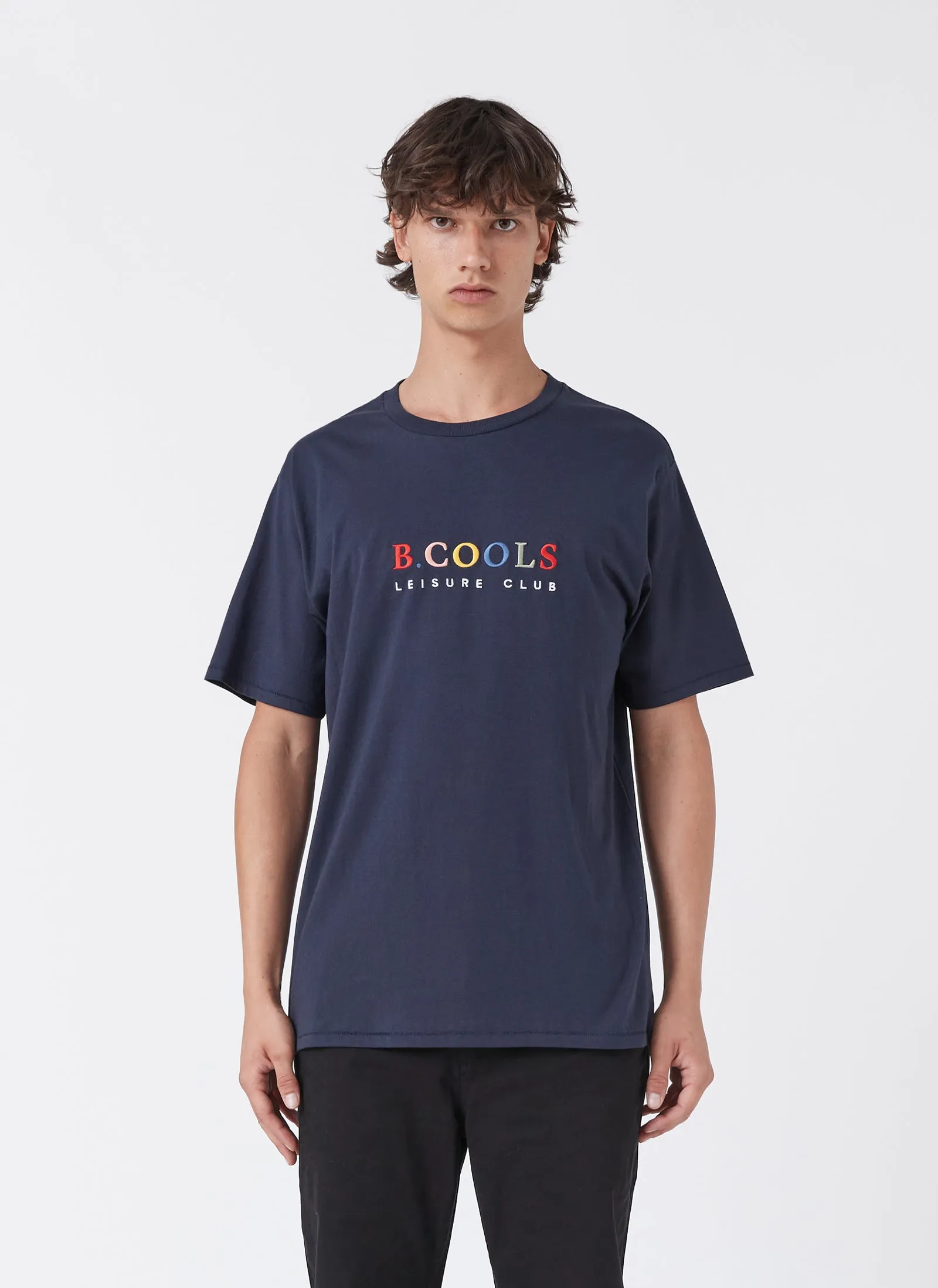 Leisure Club Tee Slate sold by Barney Cools