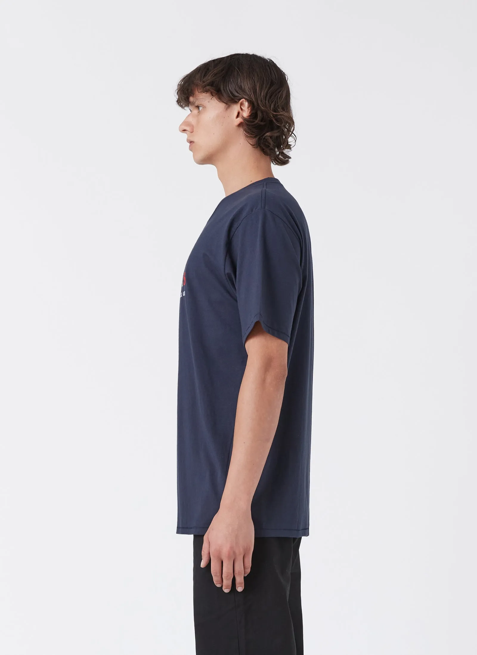 Leisure Club Tee Slate sold by Barney Cools product image thumbnail 4