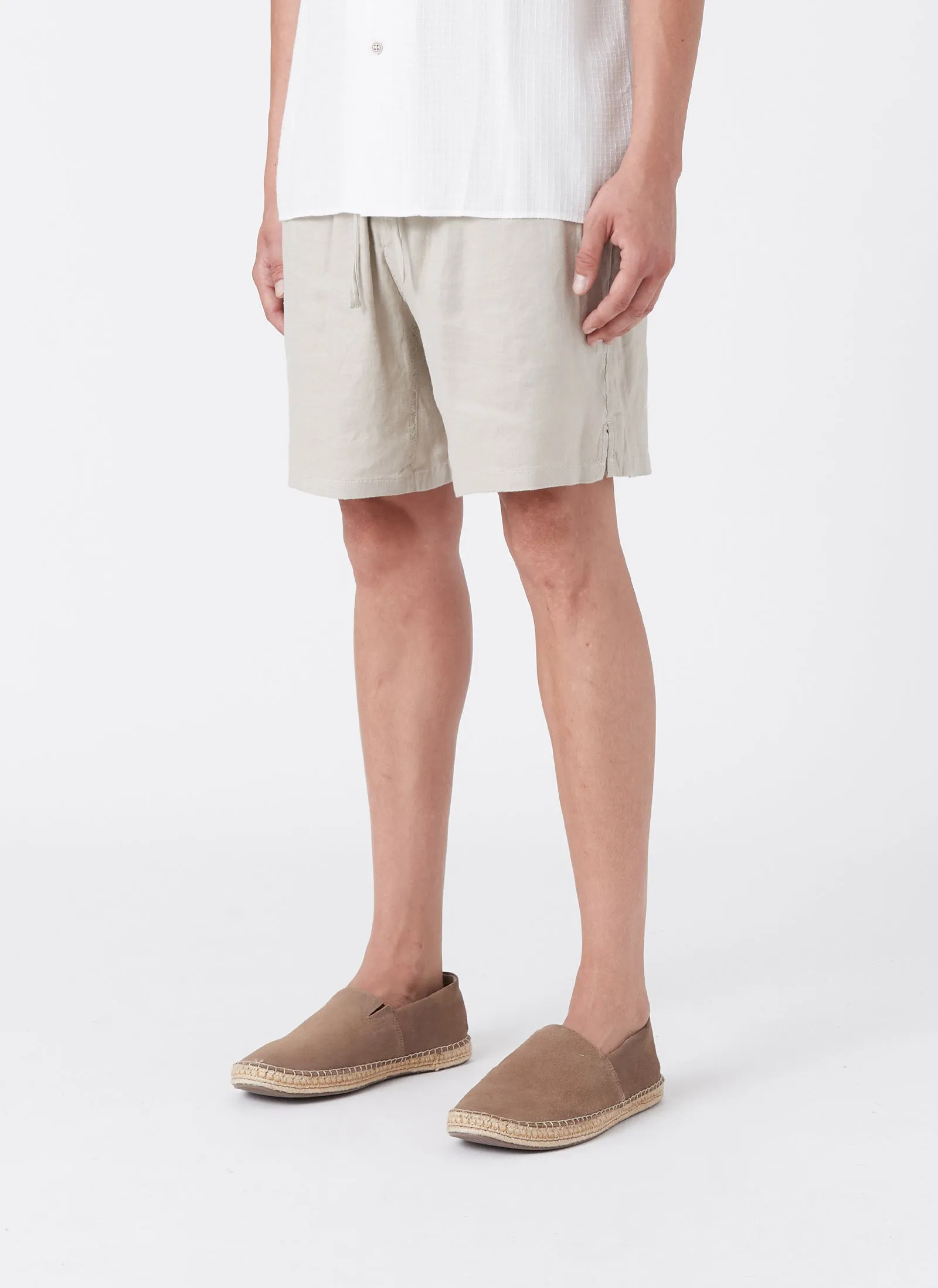 Poolside 2.0 Linen Short Wheat sold by Barney Cools