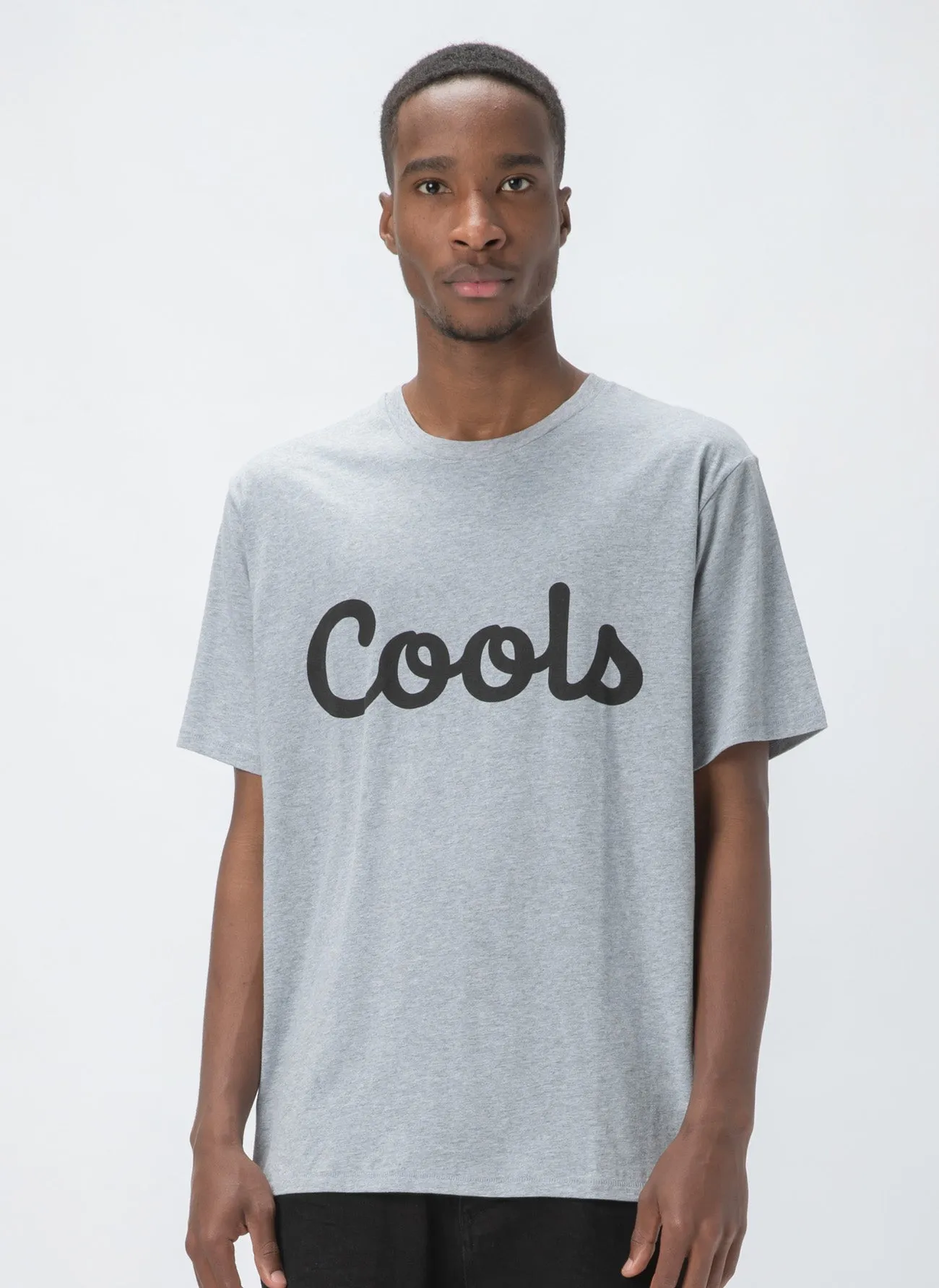 Cools Tee Grey Melange sold by Barney Cools