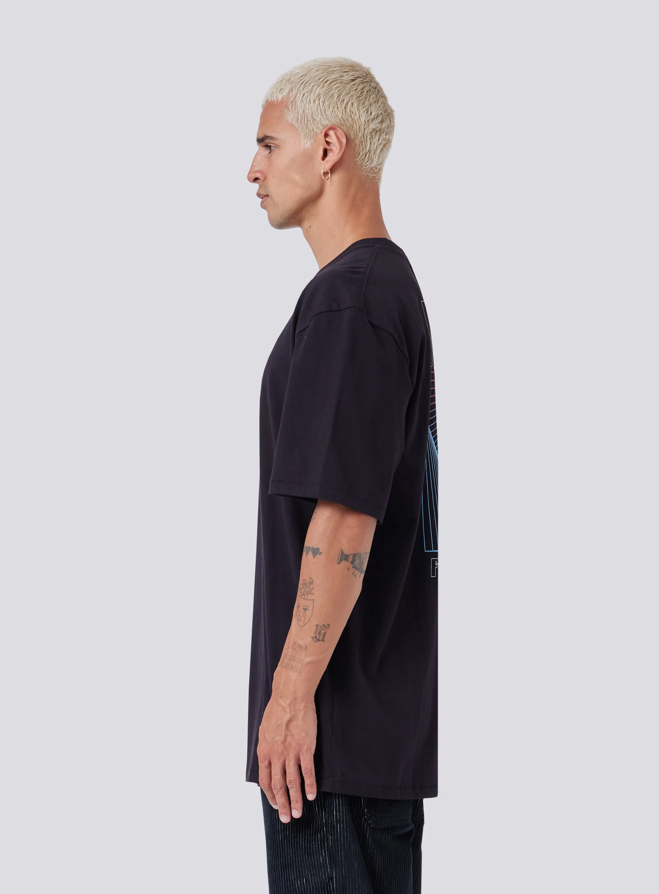 Cyber Homie Tee Black sold by Barney Cools product image thumbnail 5