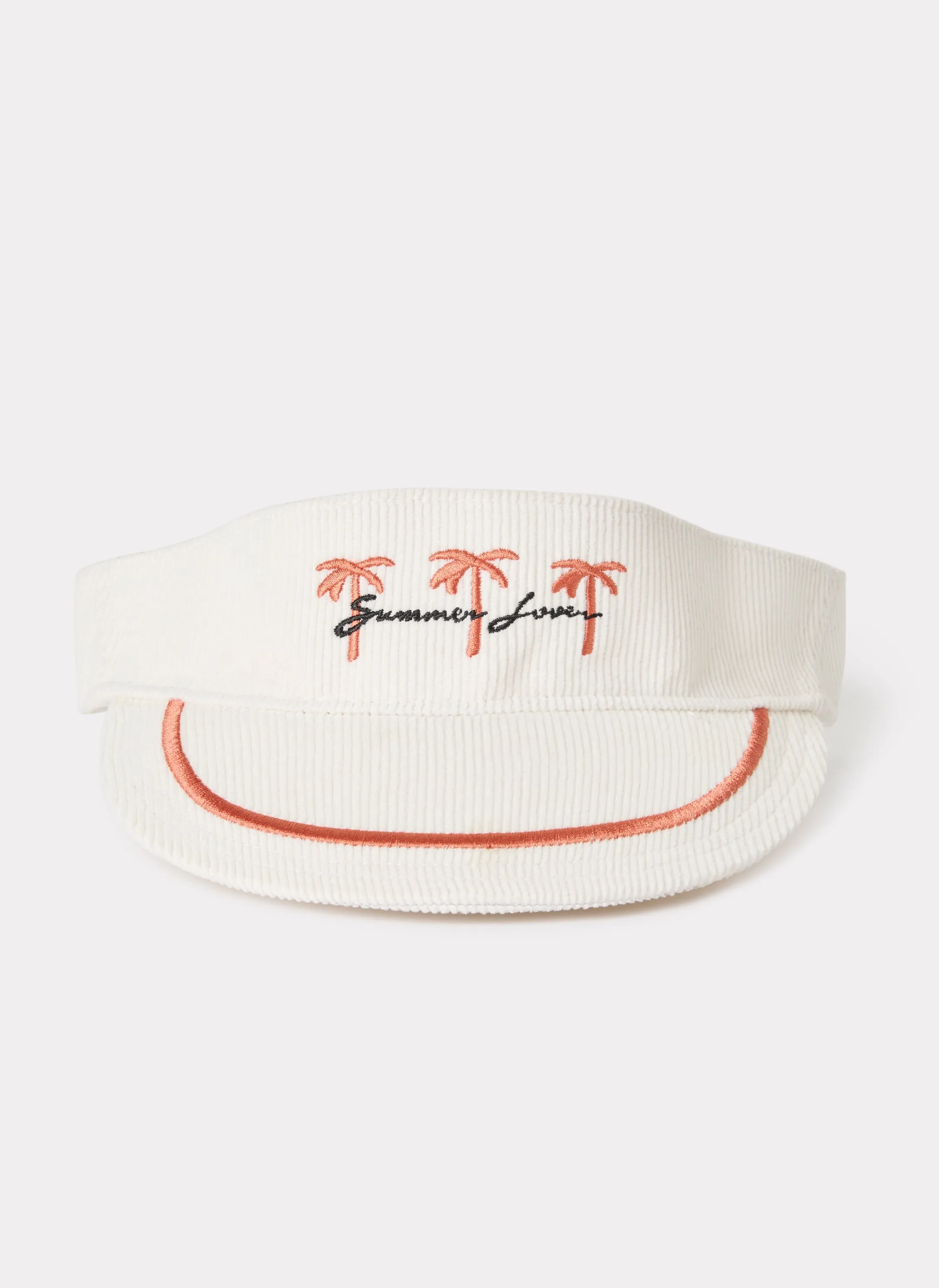 Summer Lover Visor White sold by Barney Cools