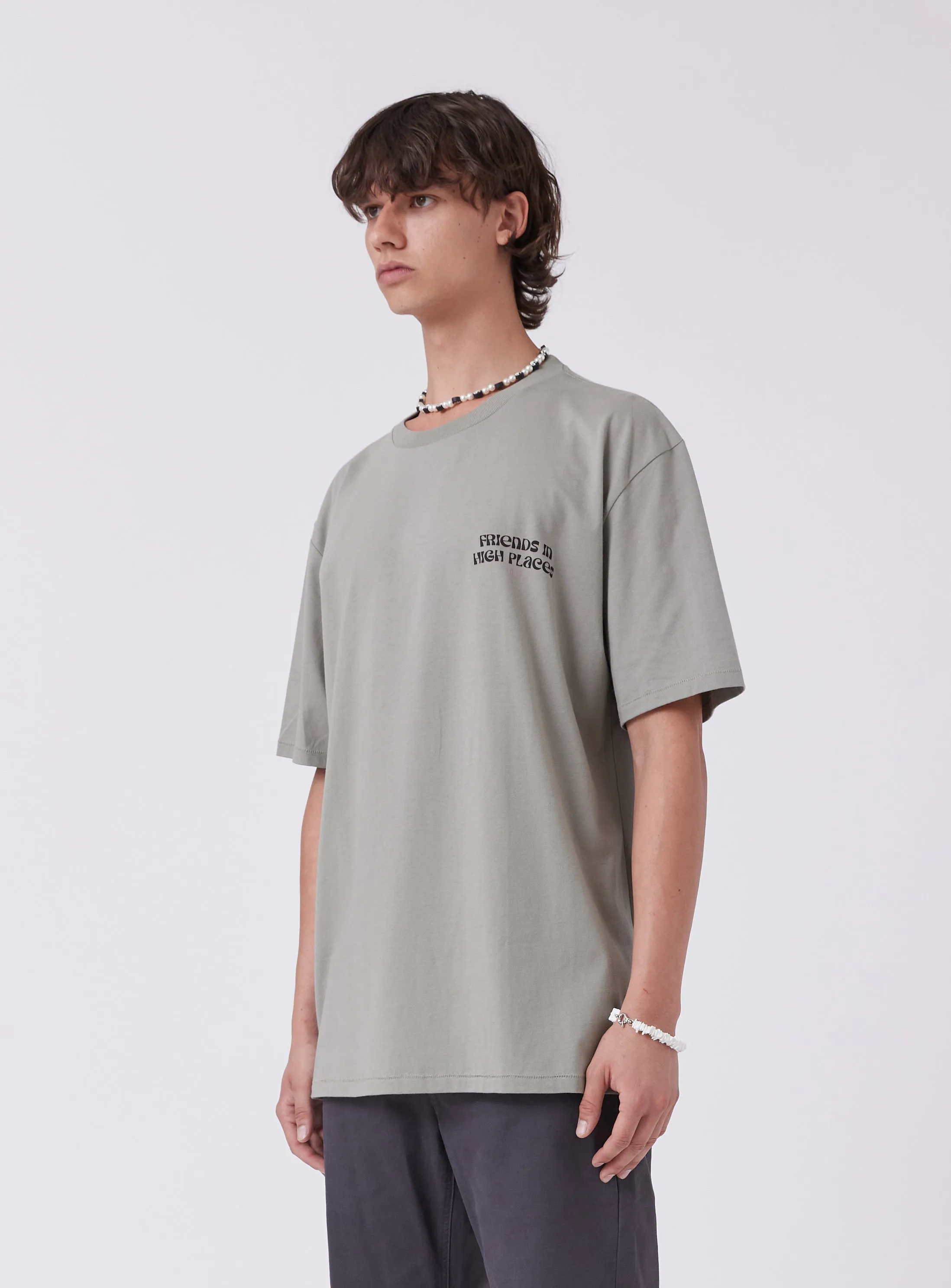High Homie Tee Sage sold by Barney Cools product image thumbnail 4