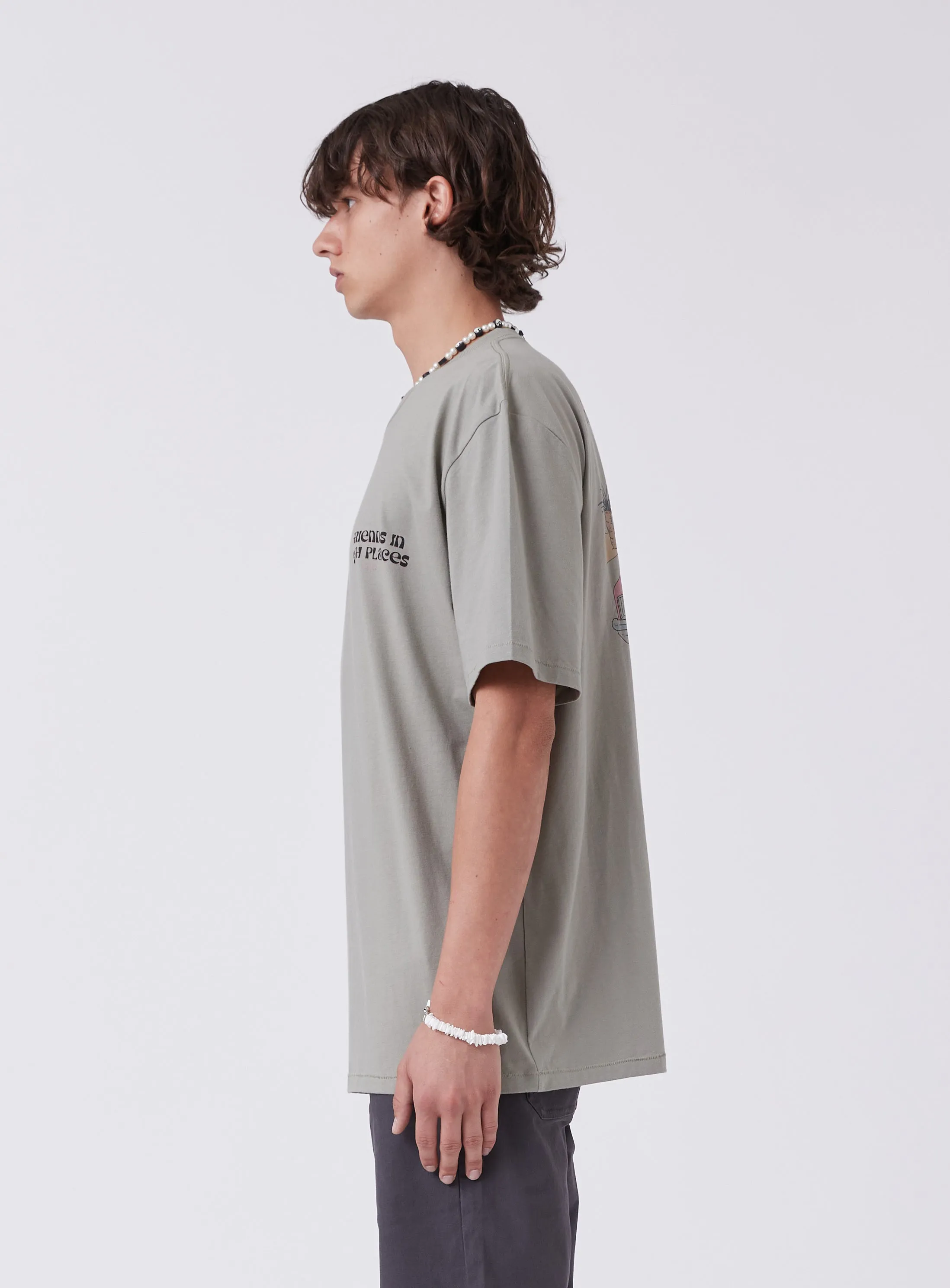 High Homie Tee Sage sold by Barney Cools product image thumbnail 5
