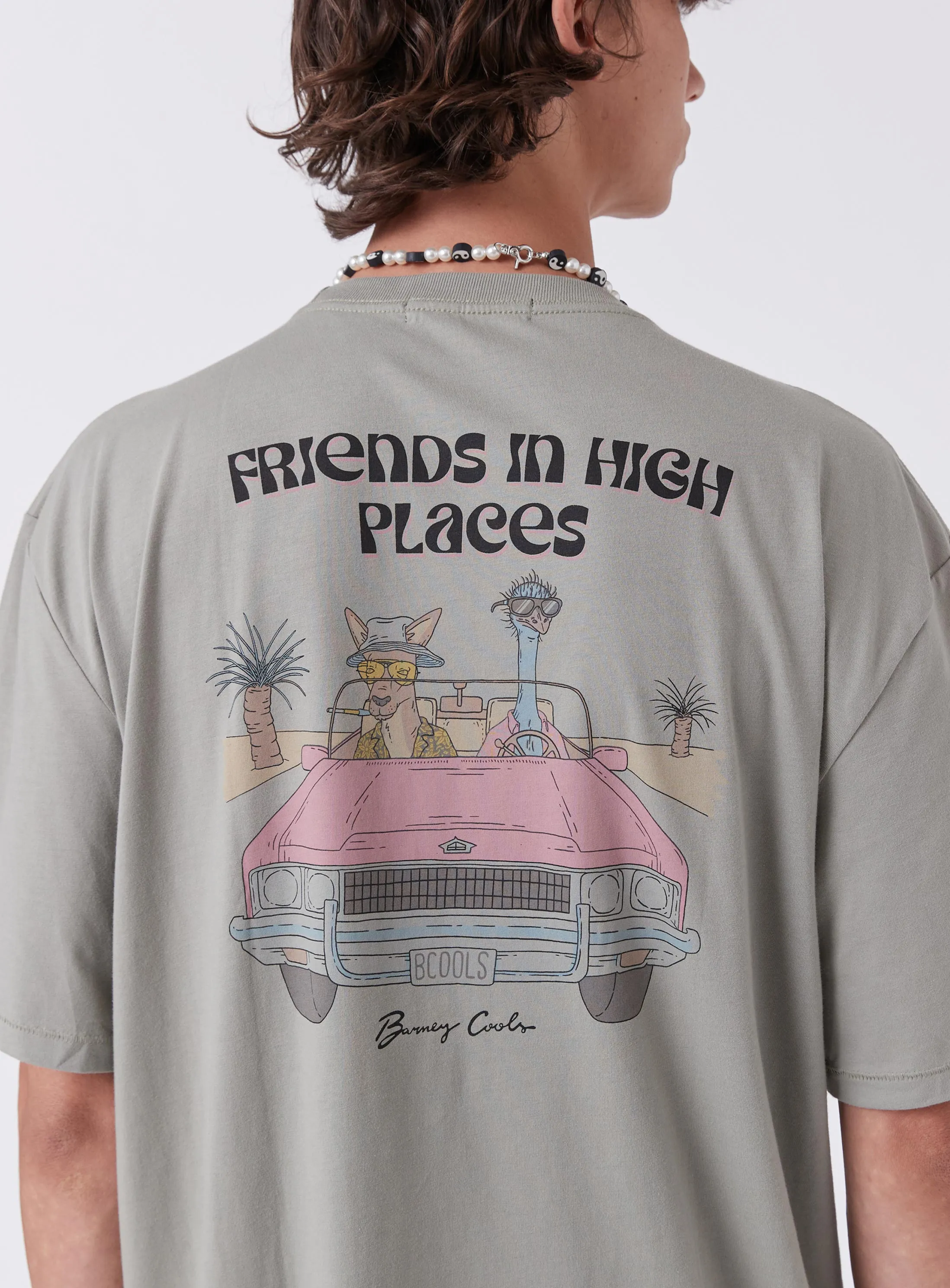 High Homie Tee Sage sold by Barney Cools