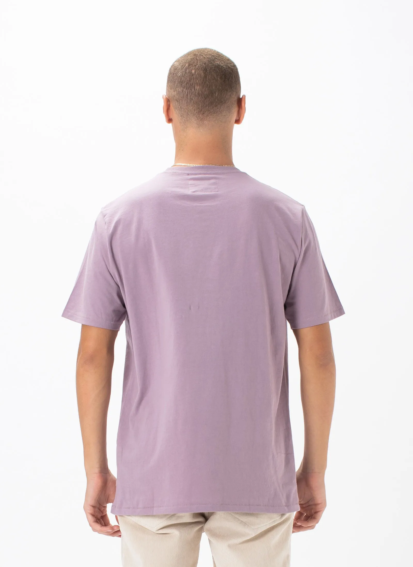 Retro Logo Tee Lilac sold by Barney Cools product image thumbnail 4