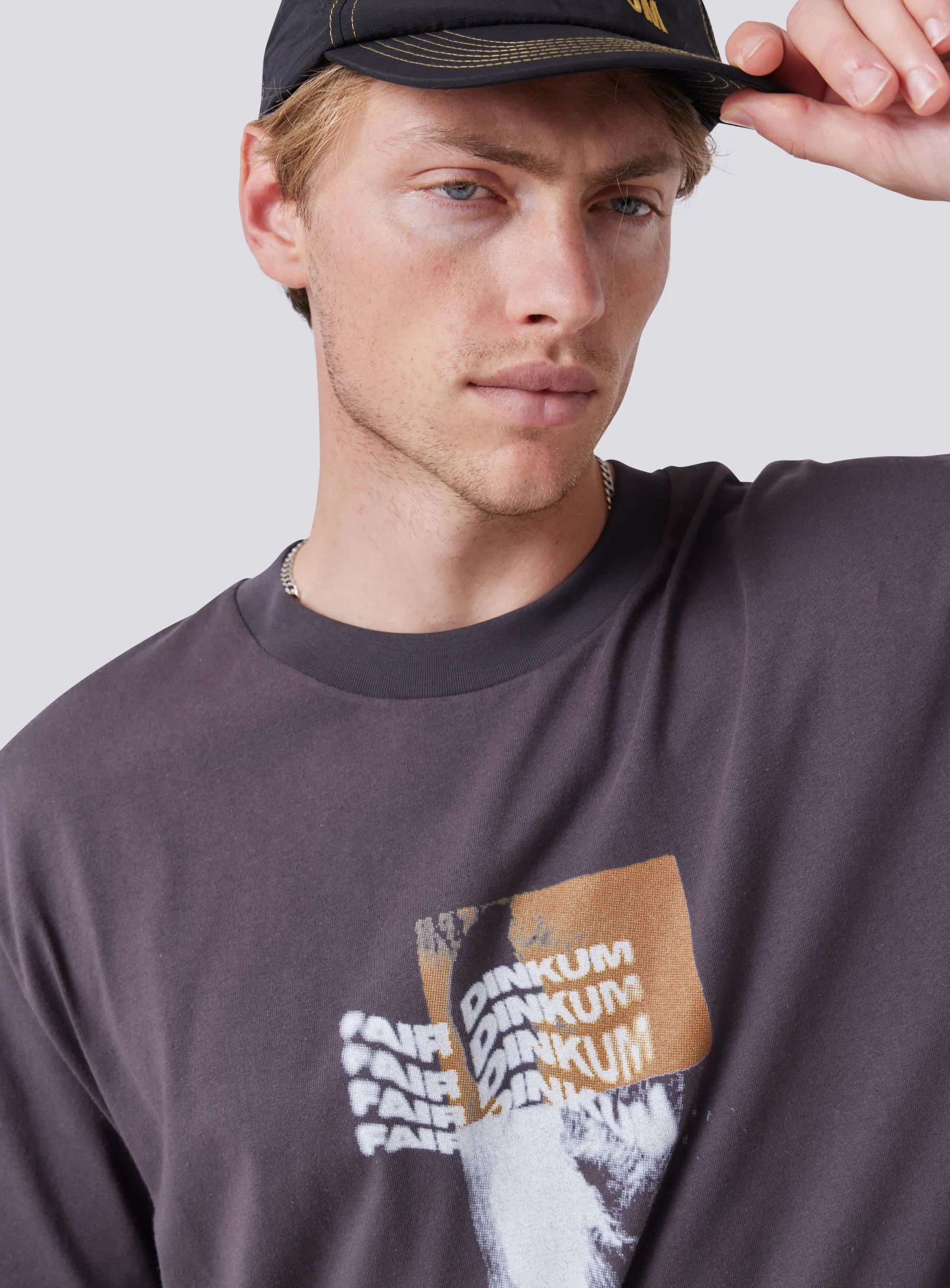 Dinkum Tee Pigment Black sold by Barney Cools product image thumbnail 2