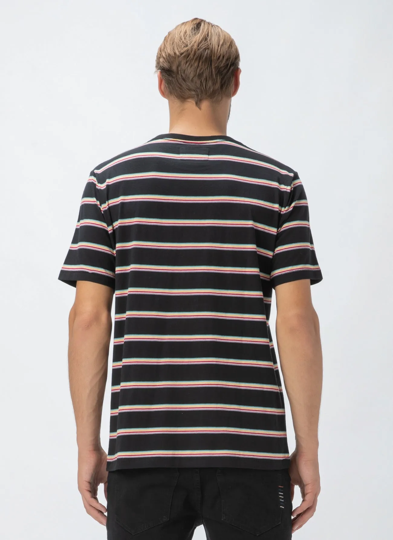 B.Cools Script Tee Black Stripe sold by Barney Cools product image thumbnail 5