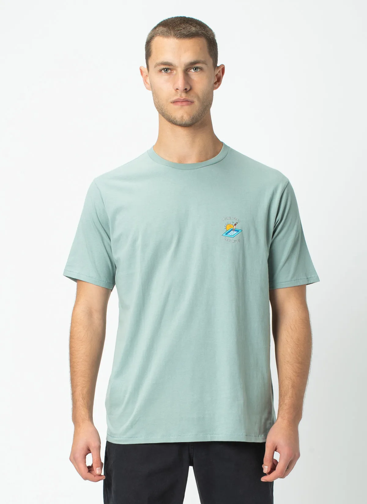 More Pools Tee Teal sold by Barney Cools product image thumbnail 2