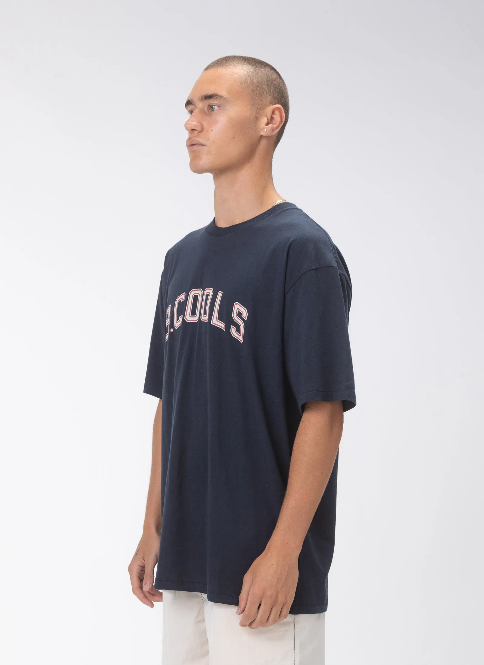 College Homie Tee Slate sold by Barney Cools product image thumbnail 5