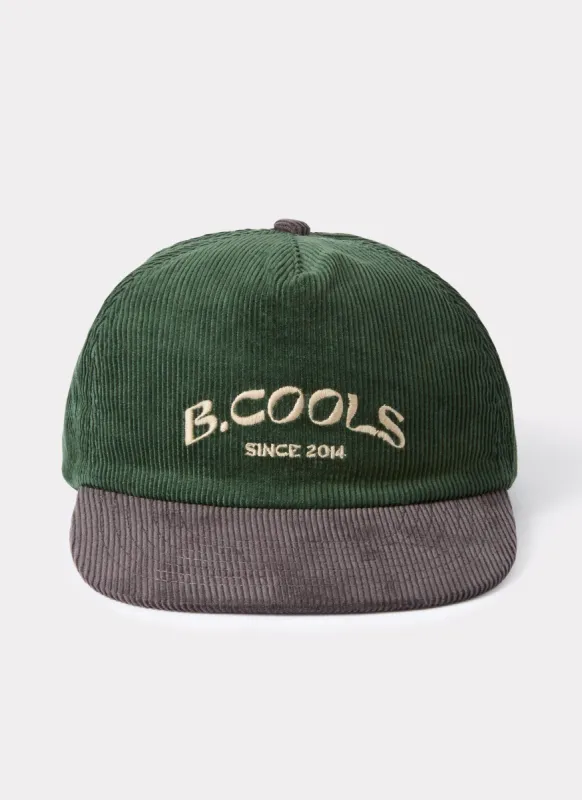 Lodge Cap Hunter/Navy Cord sold by Barney Cools