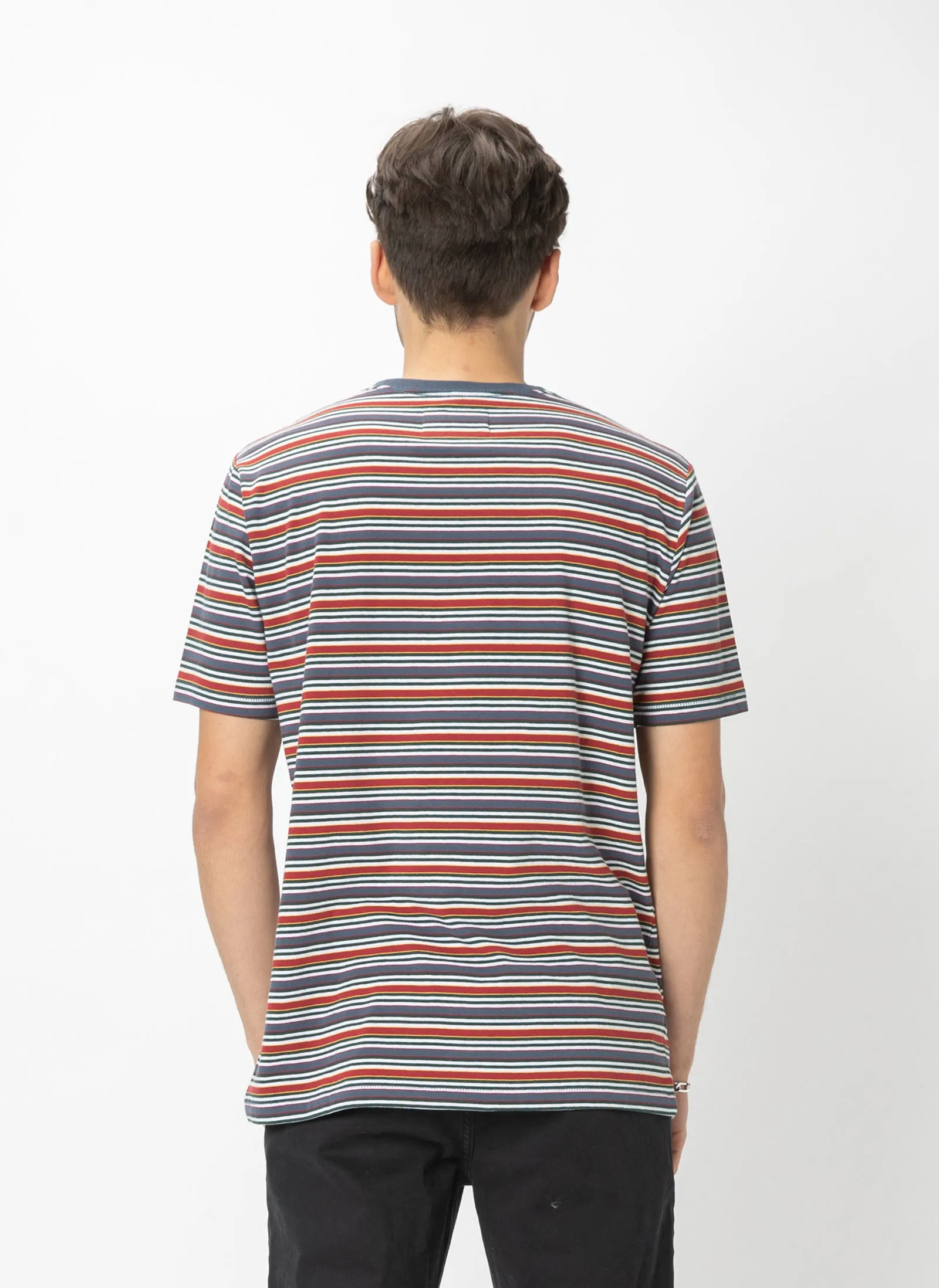 B.Schooled Tee Navy Stripe sold by Barney Cools product image thumbnail 3