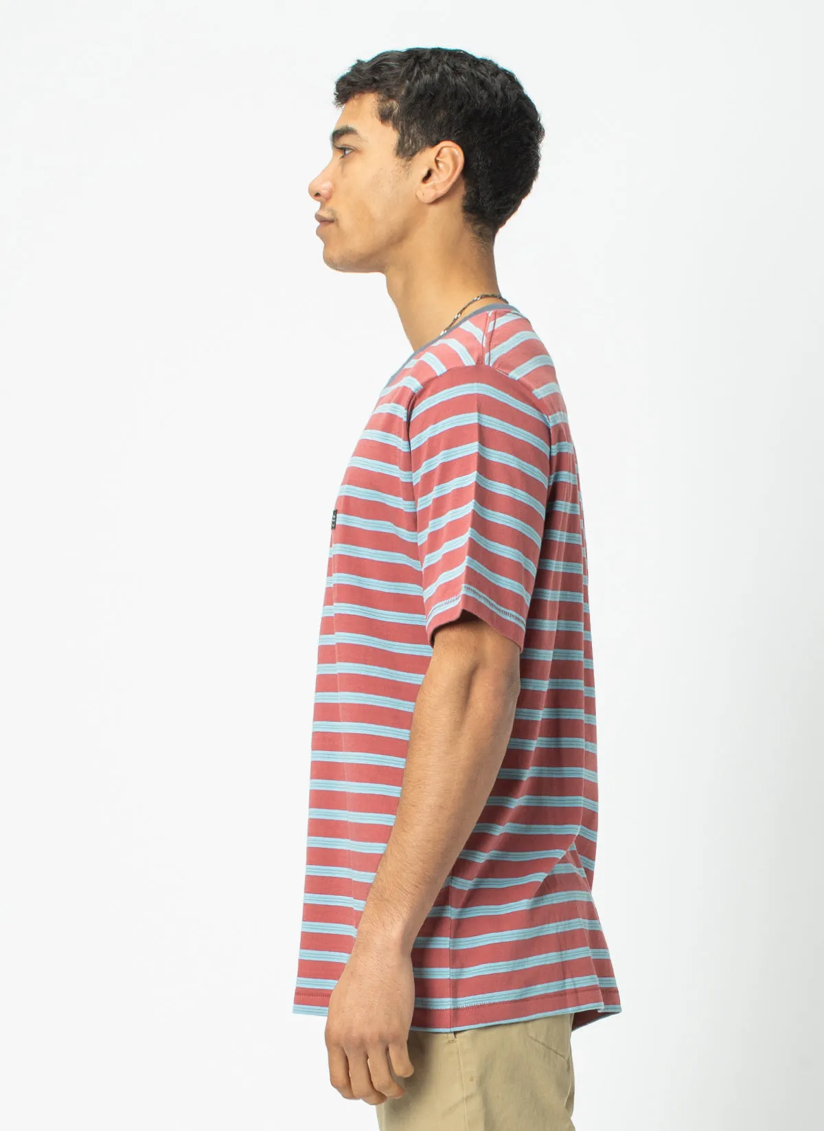 B.Thankful Tee Rust Stripe sold by Barney Cools product image thumbnail 4