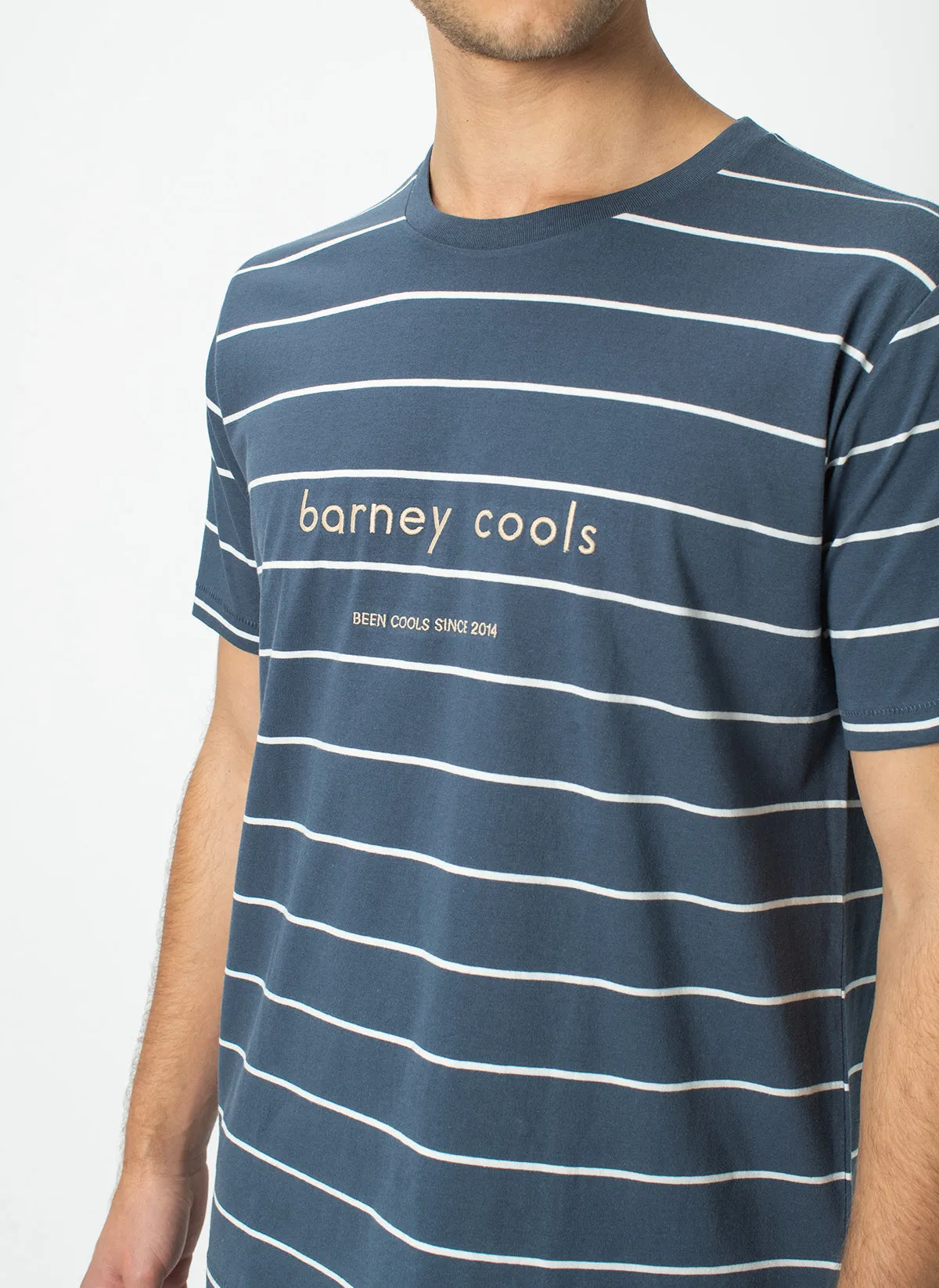 Barney Cools Tee Navy Stripe sold by Barney Cools product image thumbnail 2