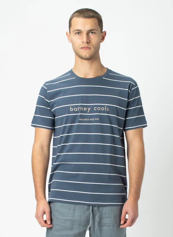 Barney Cools Tee Navy Stripe sold by Barney Cools
