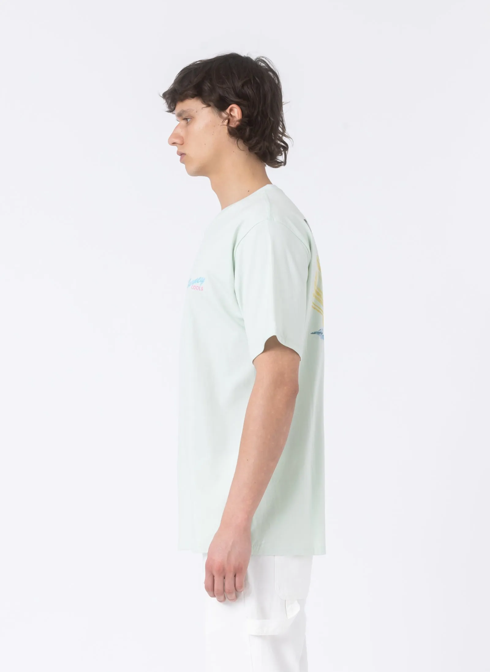 Paradise Tee Lime sold by Barney Cools product image thumbnail 5