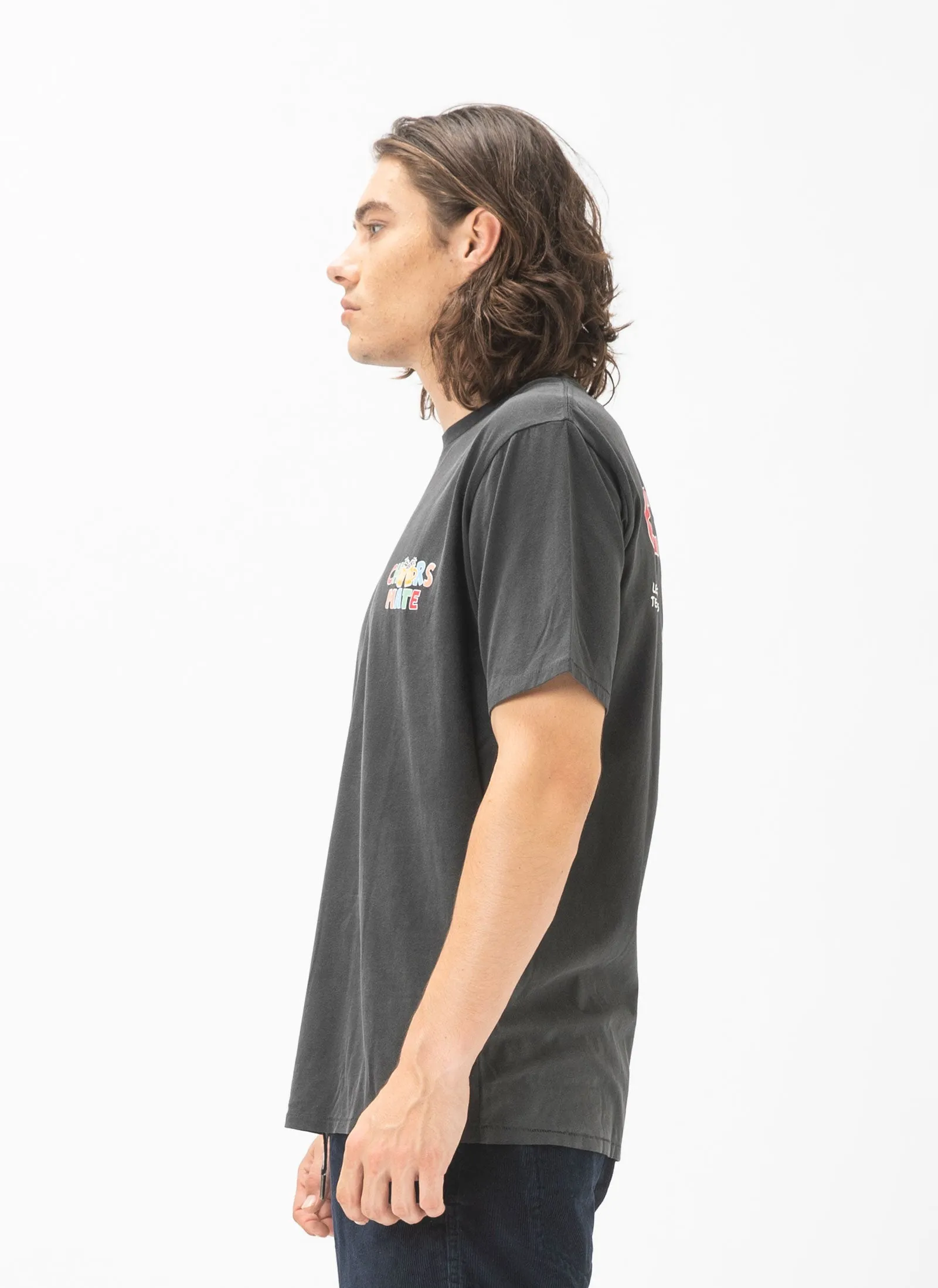 Cheers Mate Tee Black sold by Barney Cools product image thumbnail 4