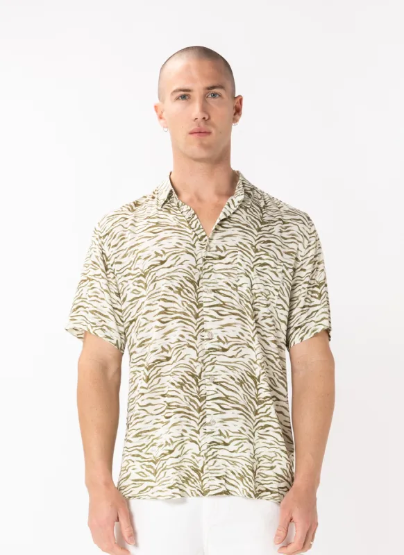 Holiday Shirt Herb Zebra sold by Barney Cools