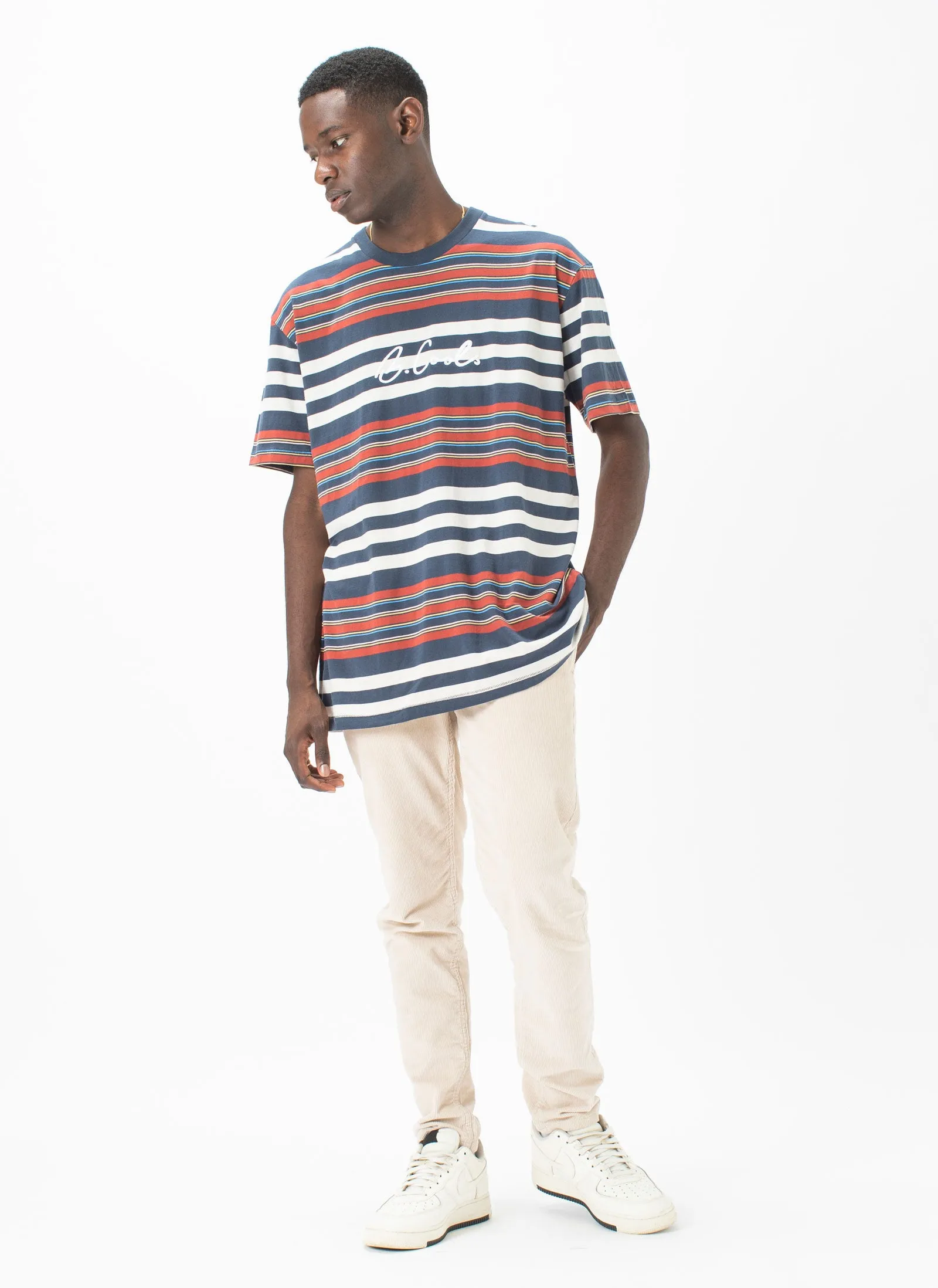 B.Cools Heritage Tee Slate Stripe sold by Barney Cools product image thumbnail 5