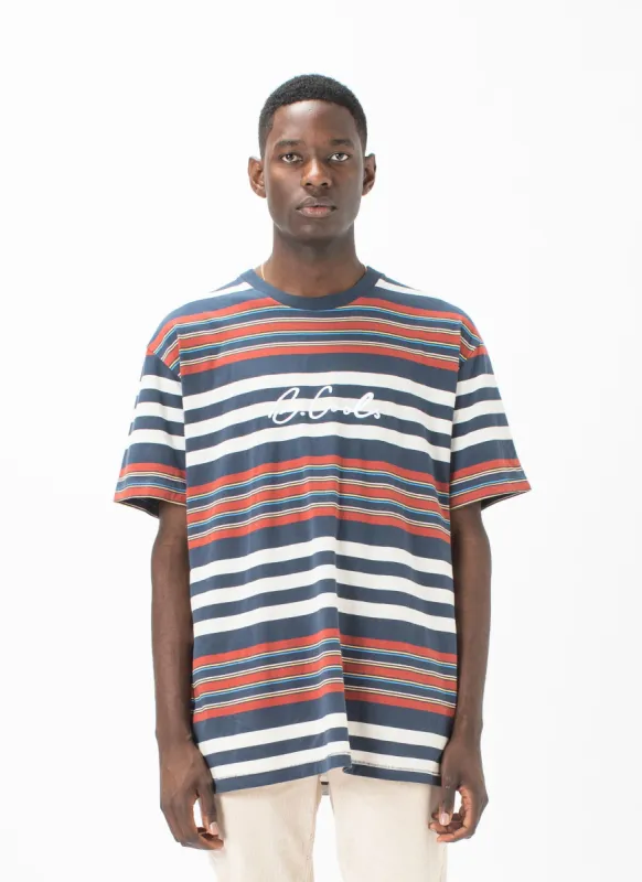 B.Cools Heritage Tee Slate Stripe sold by Barney Cools