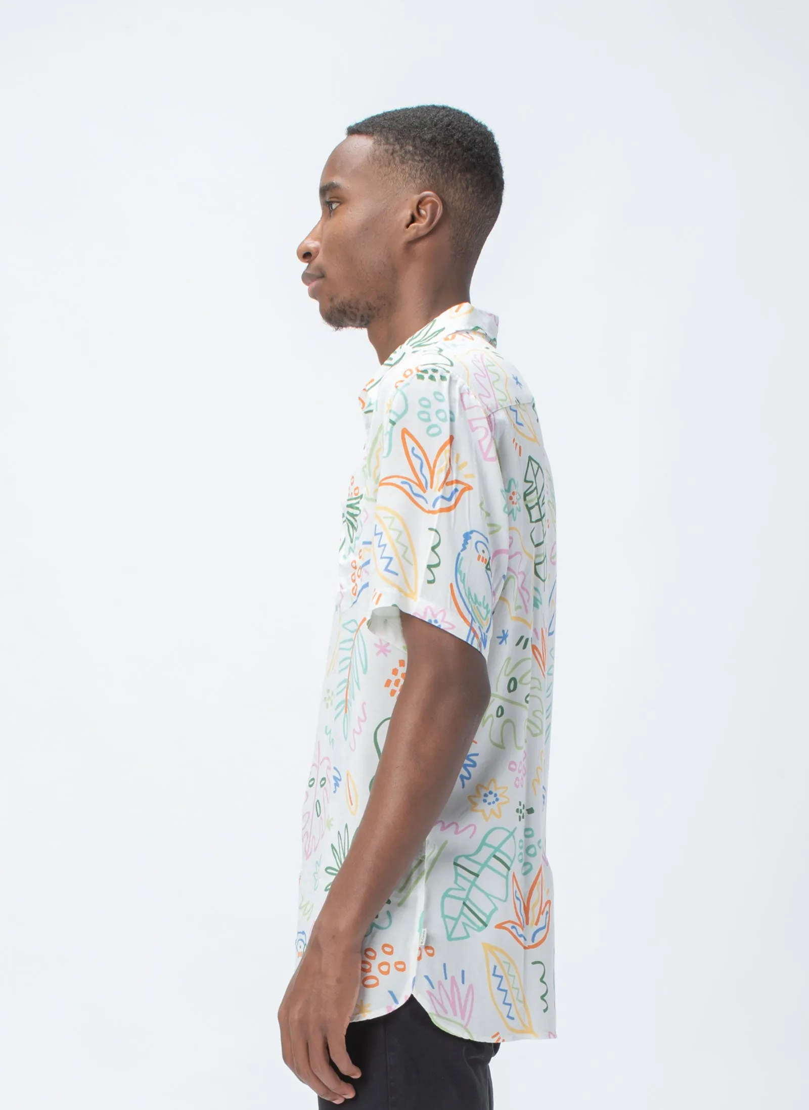 Holiday Short-Sleeve Shirt White Summer sold by Barney Cools product image thumbnail 4