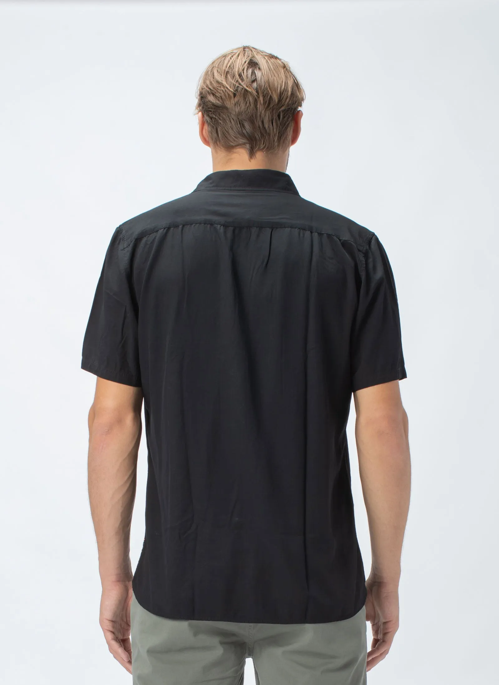 Holiday Short-Sleeve Shirt Black sold by Barney Cools product image thumbnail 5