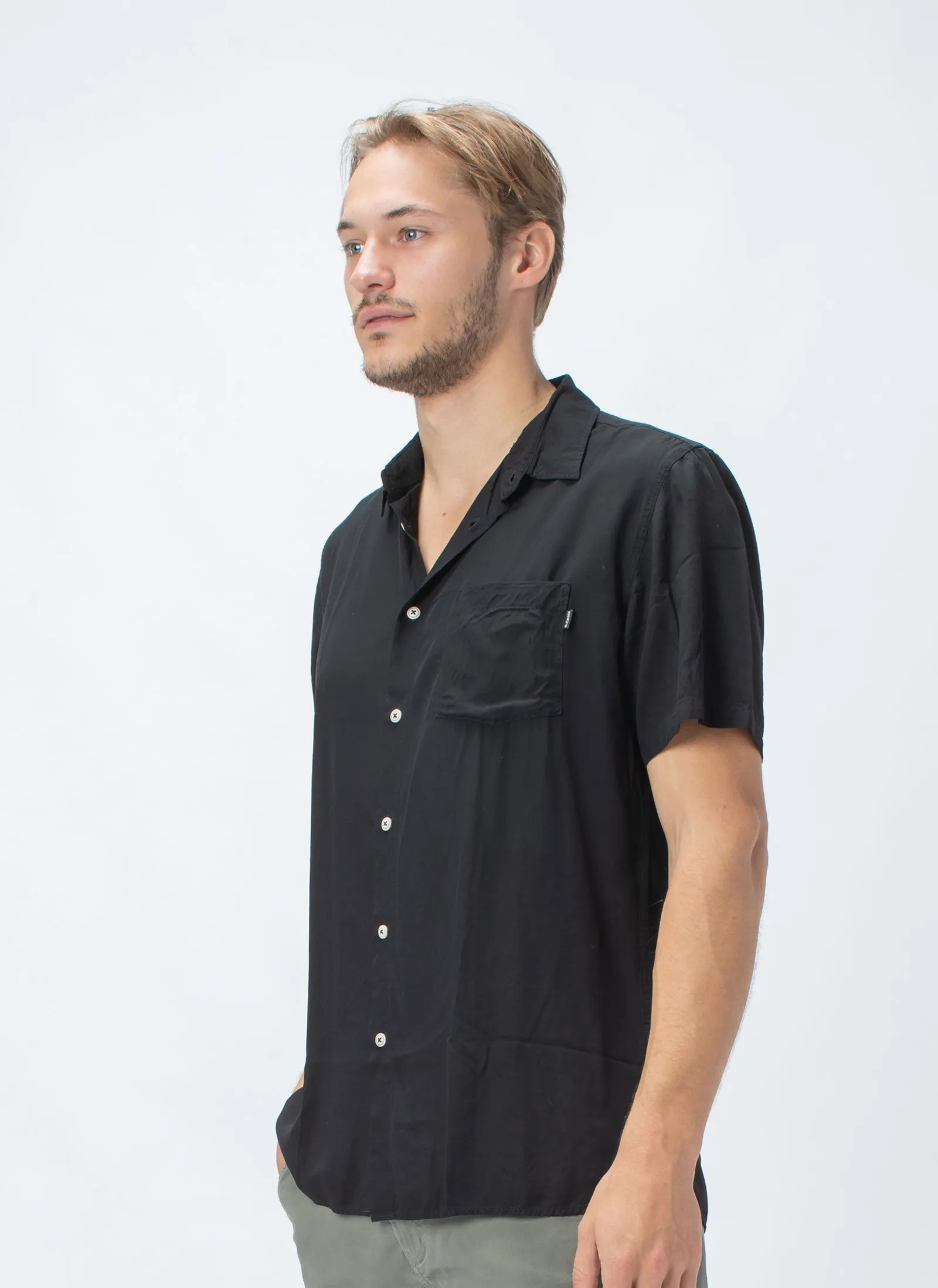 Holiday Short-Sleeve Shirt Black sold by Barney Cools product image thumbnail 3