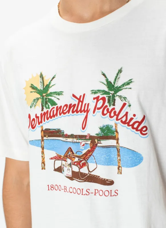 Permanent Tee Vintage White sold by Barney Cools