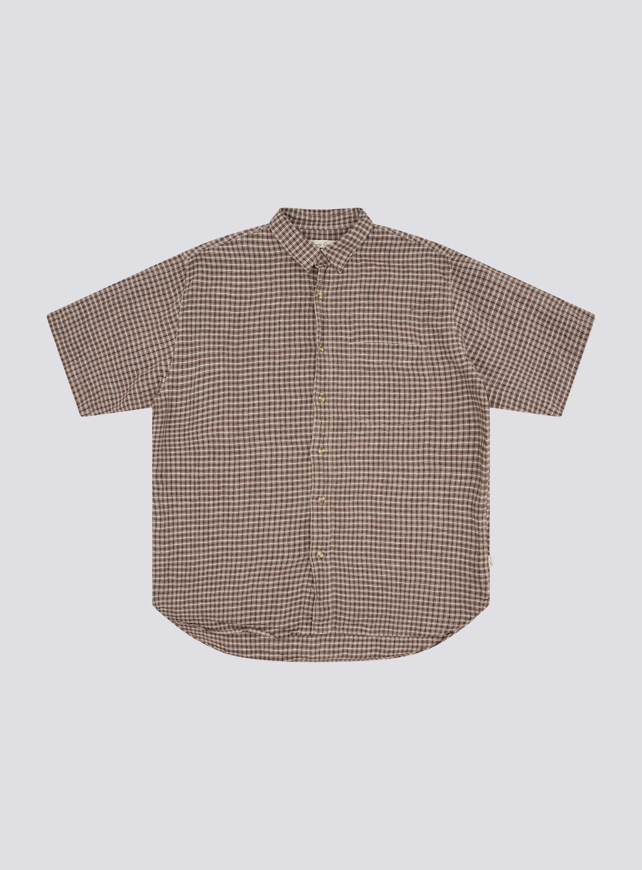 Homie Shirt Wood Plaid sold by Barney Cools product image thumbnail 2