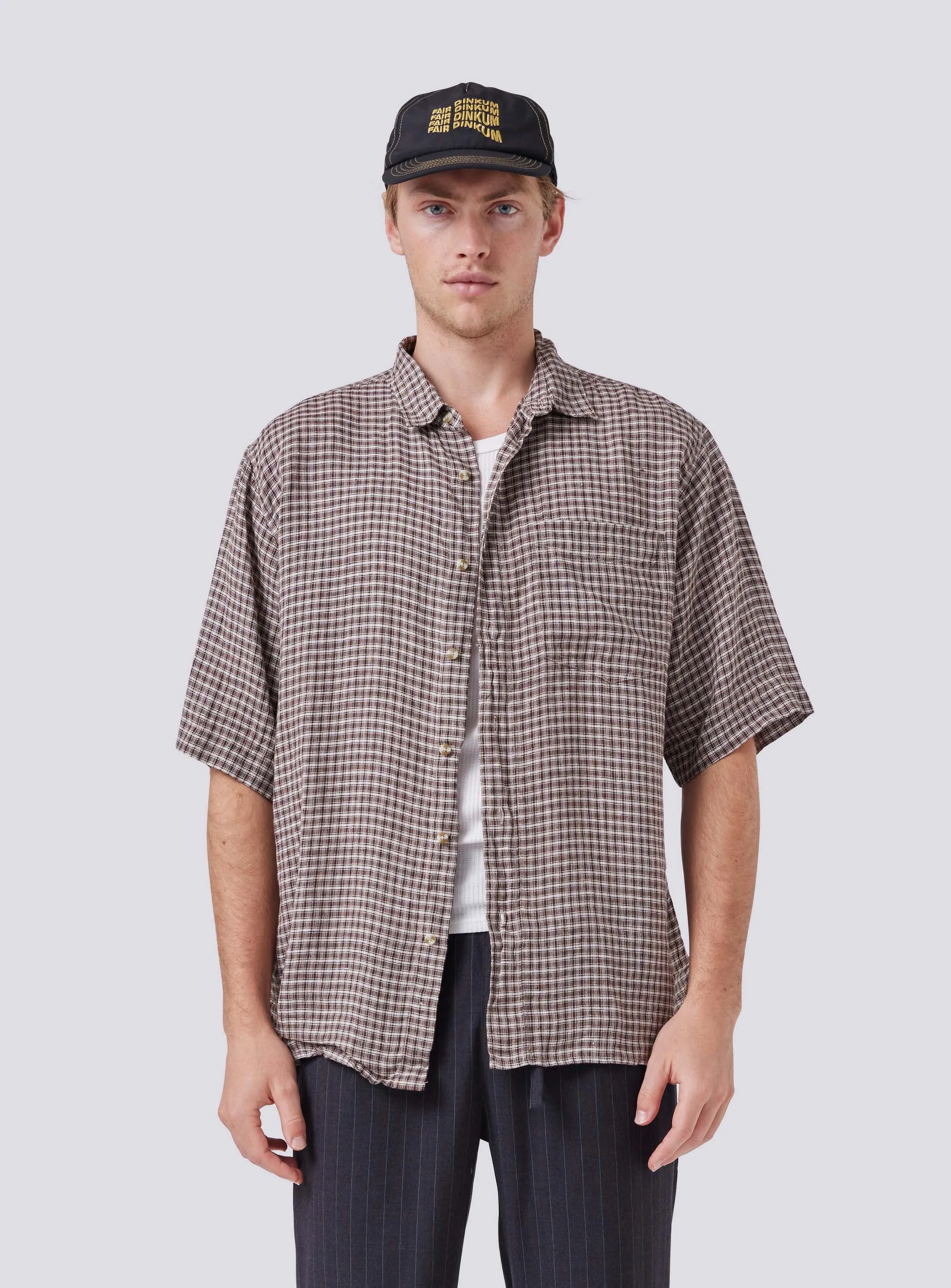 Homie Shirt Wood Plaid sold by Barney Cools