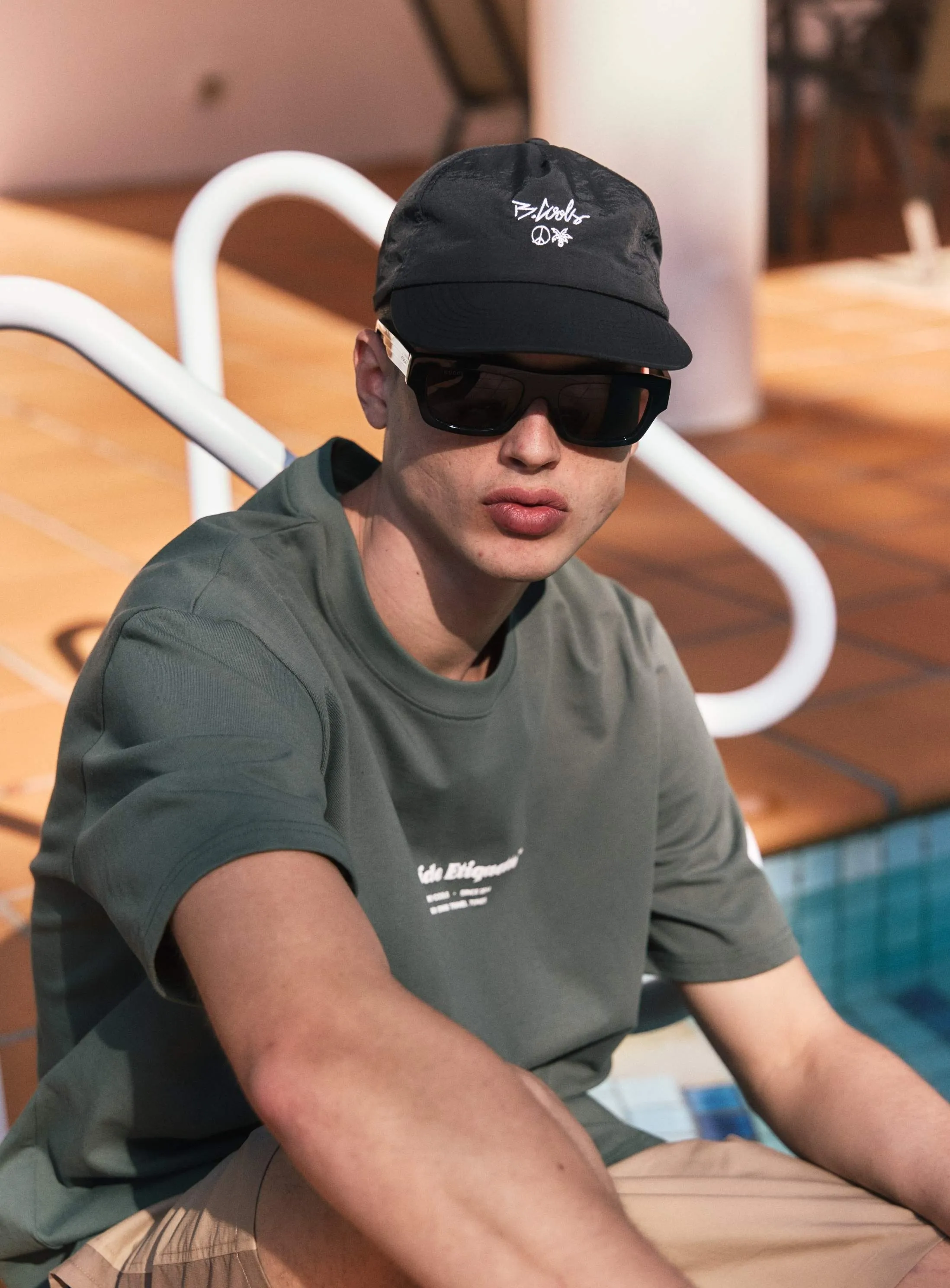 YC Cap Black sold by Barney Cools product image thumbnail 4