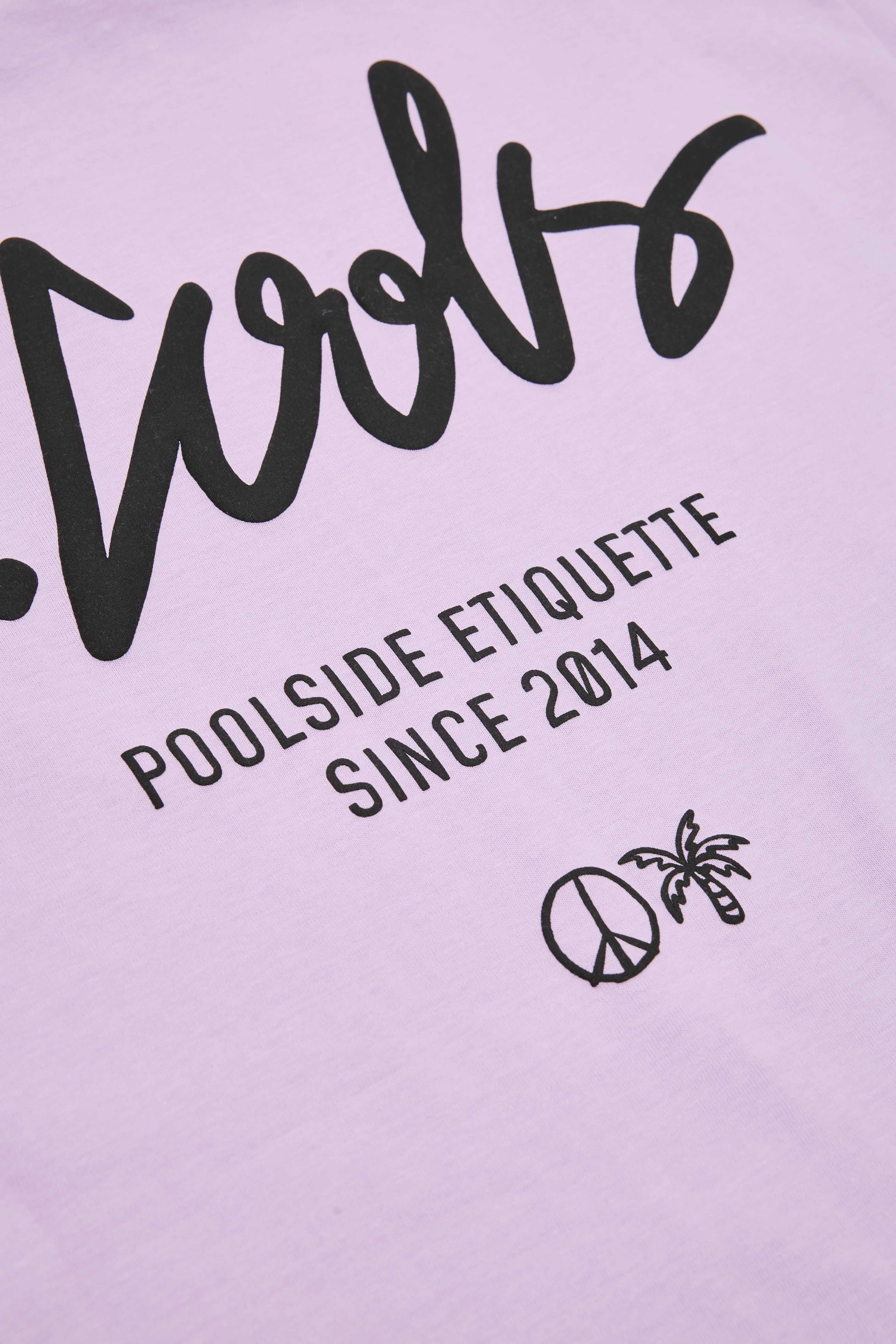 YC Tee Faded Lilac sold by Barney Cools product image thumbnail 5