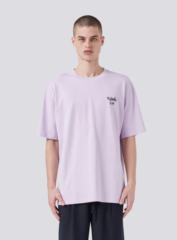 YC Tee Faded Lilac sold by Barney Cools