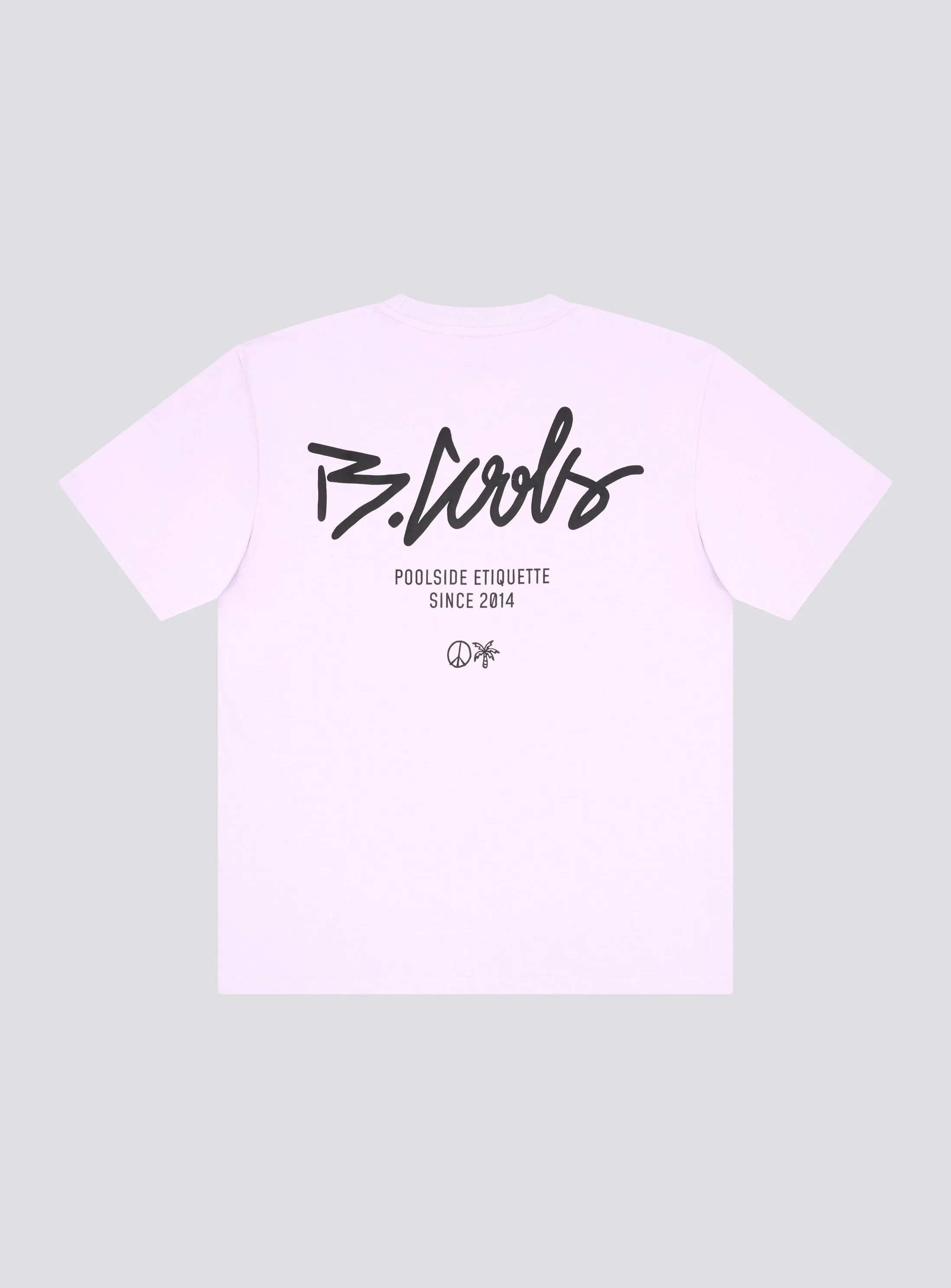 YC Tee Faded Lilac sold by Barney Cools product image thumbnail 3