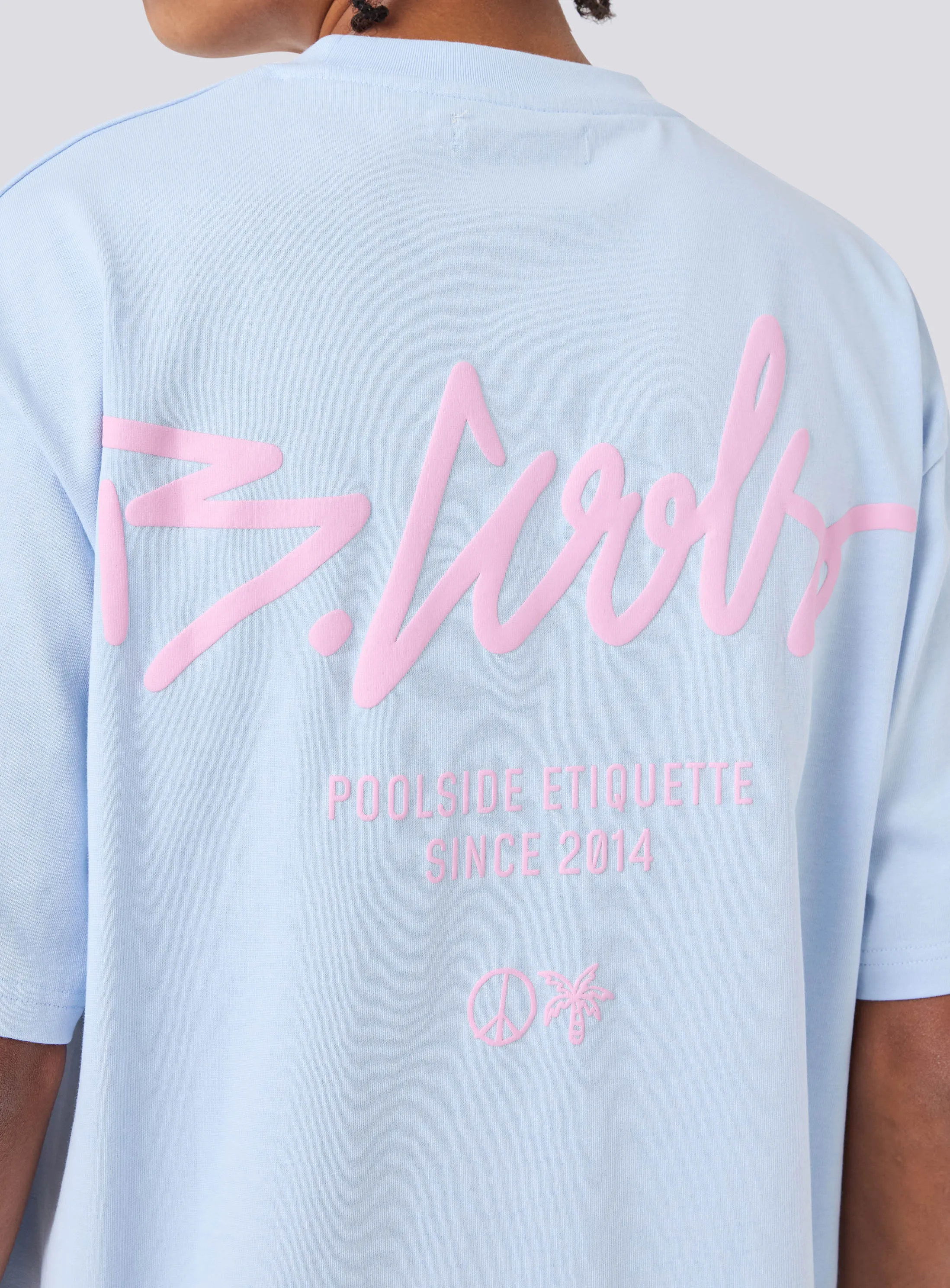 YC Tee Sky Blue sold by Barney Cools product image thumbnail 5