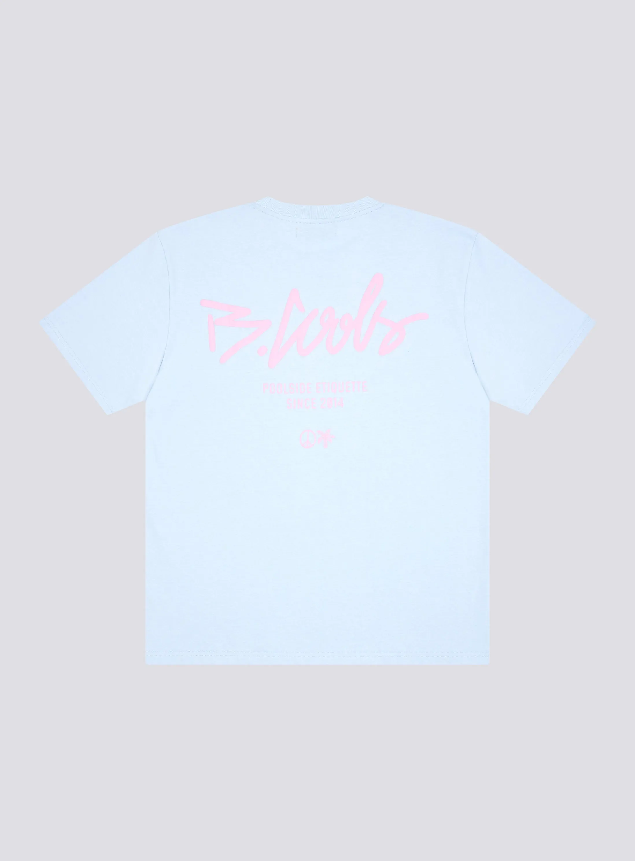 YC Tee Sky Blue sold by Barney Cools product image thumbnail 3