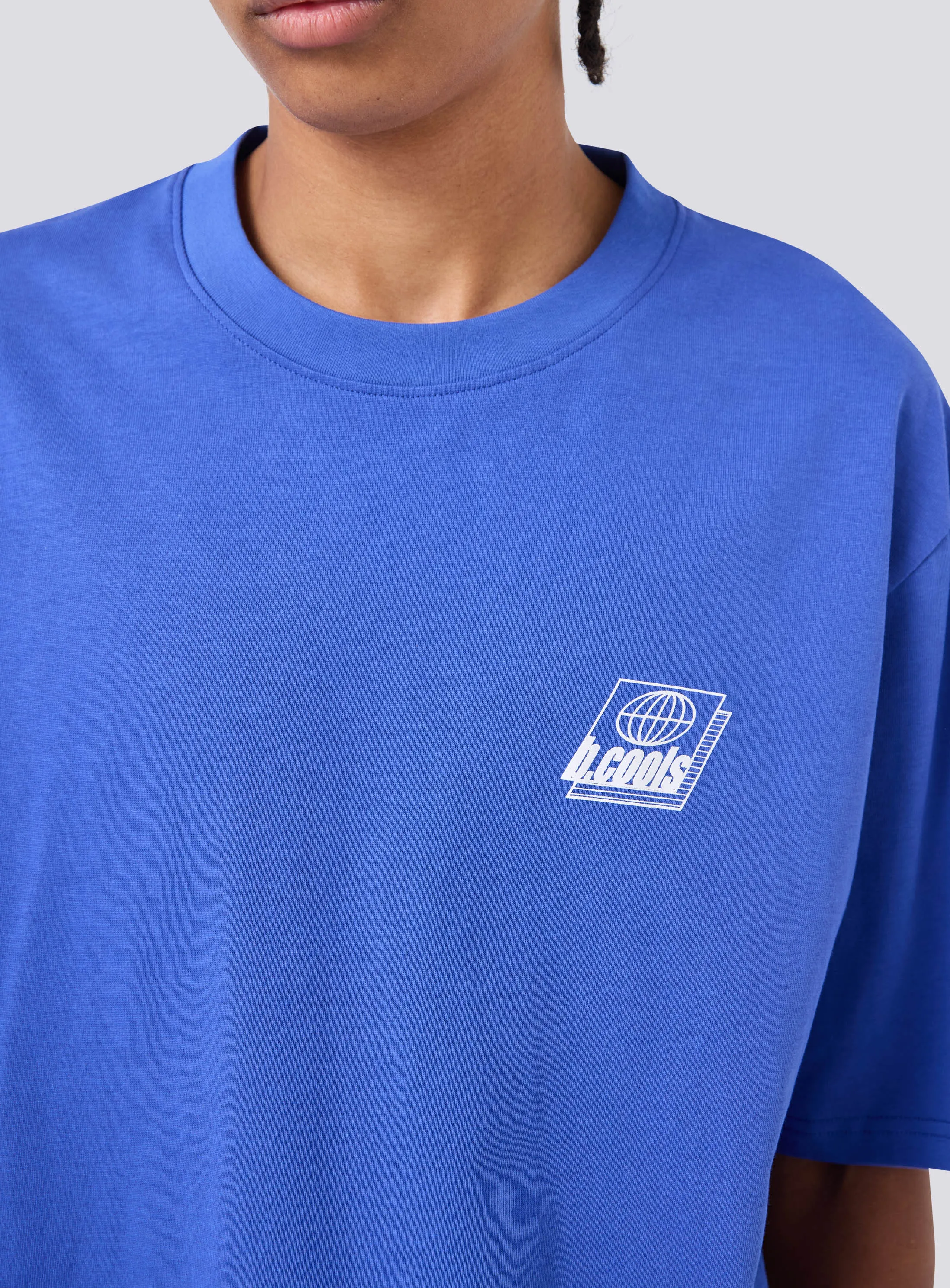 Blueprint Tee Cyber Blue sold by Barney Cools product image thumbnail 4
