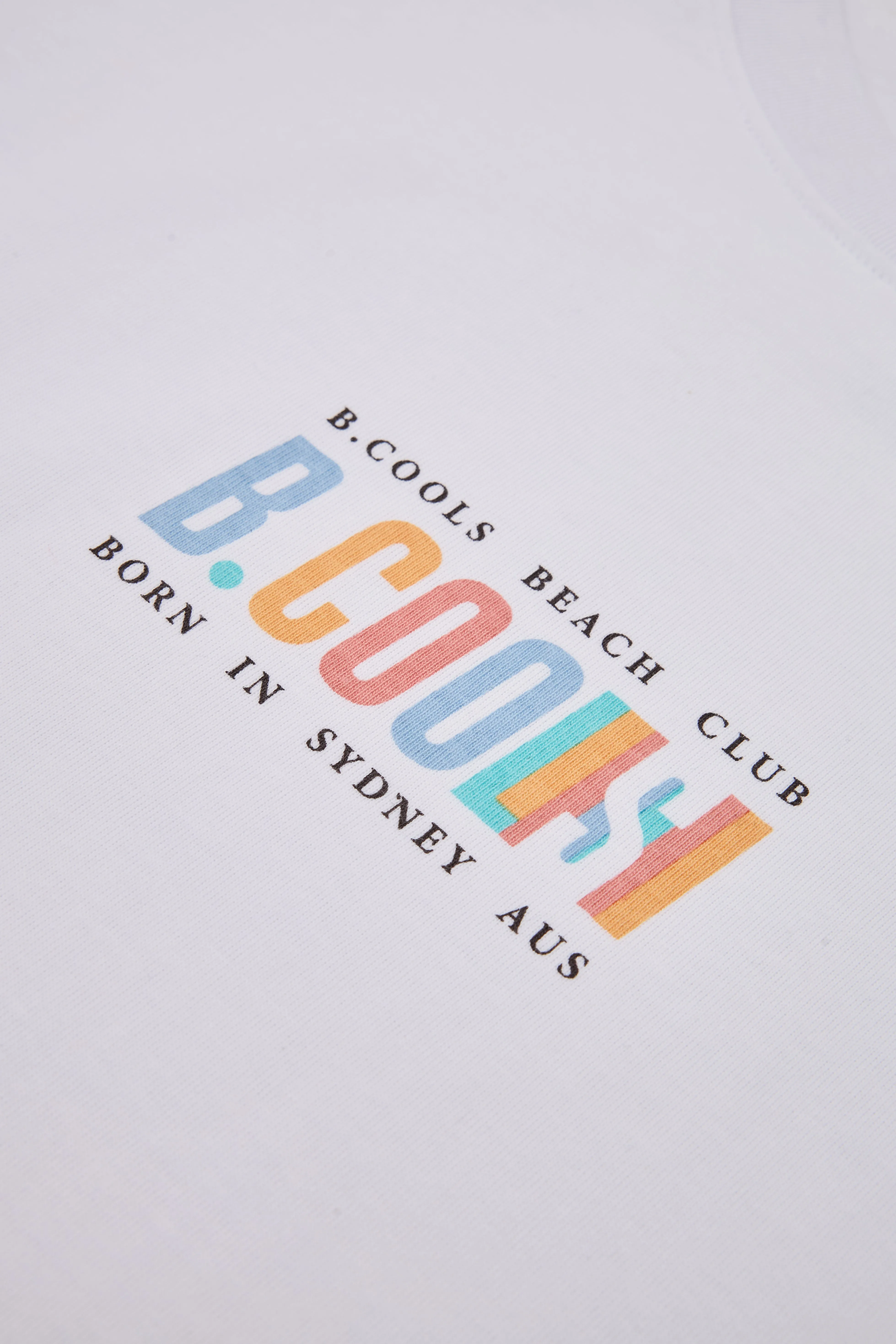Beach Club Tee White sold by Barney Cools product image thumbnail 4