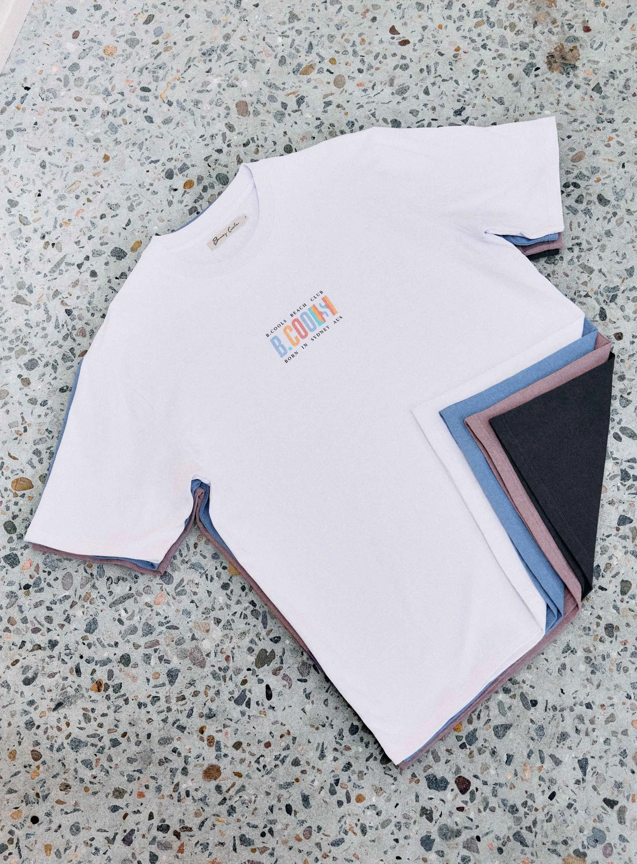 Beach Club Tee White sold by Barney Cools product image thumbnail 5